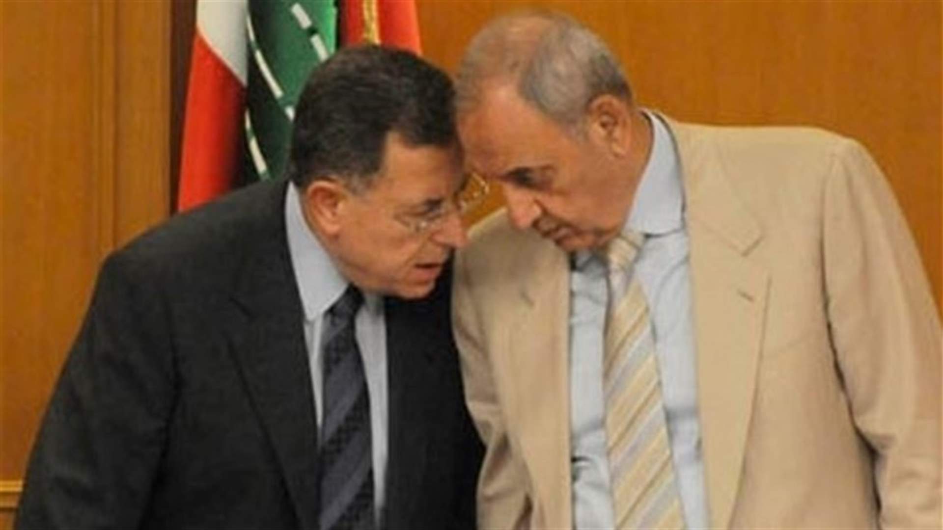 بري يلتقي السنيورة اليوم للبحث في مخرج بموضوع السلسلة