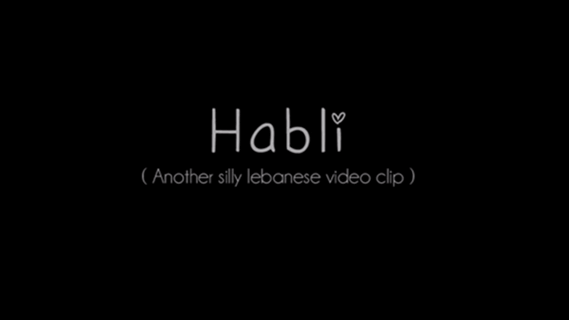 Habli : A New Lebanese Selfie Inspiration