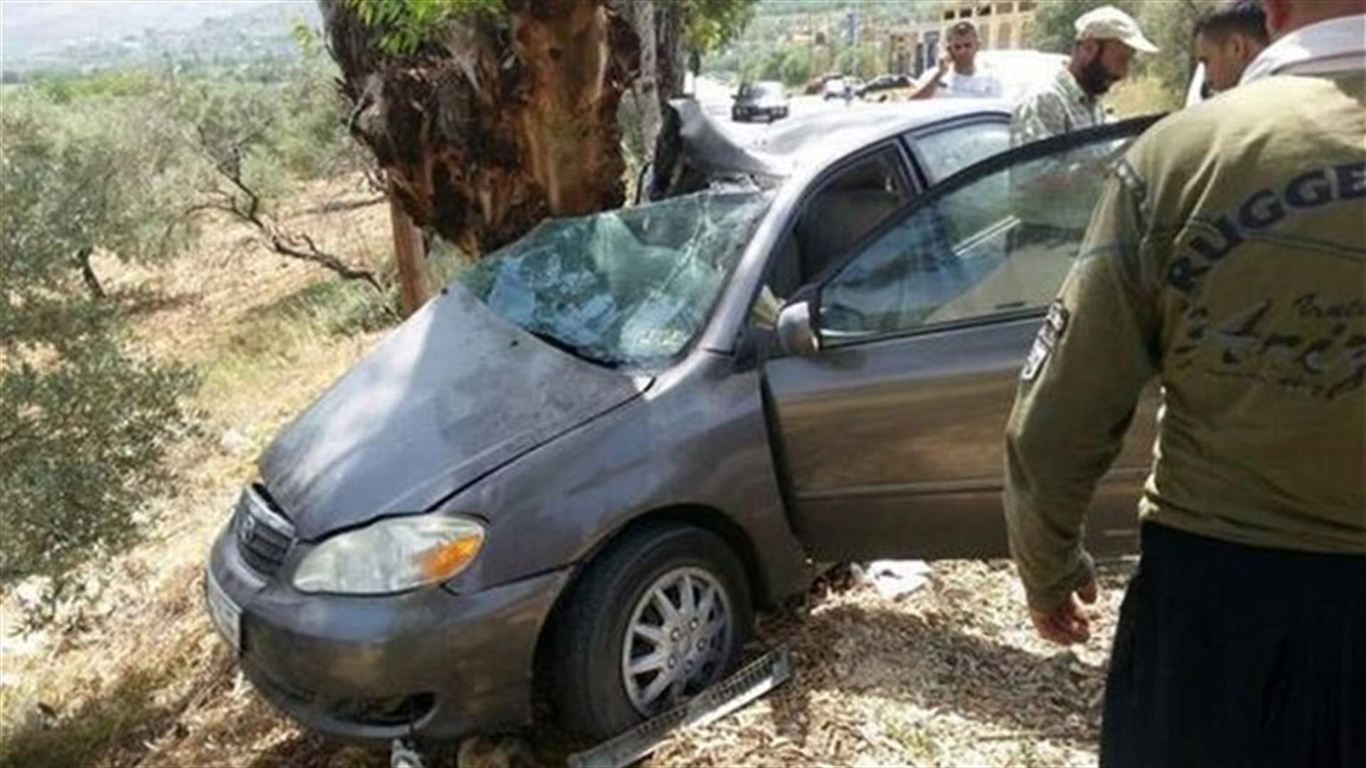 مقتل امرأة بحادث مروع على طريق عام الحاصباني