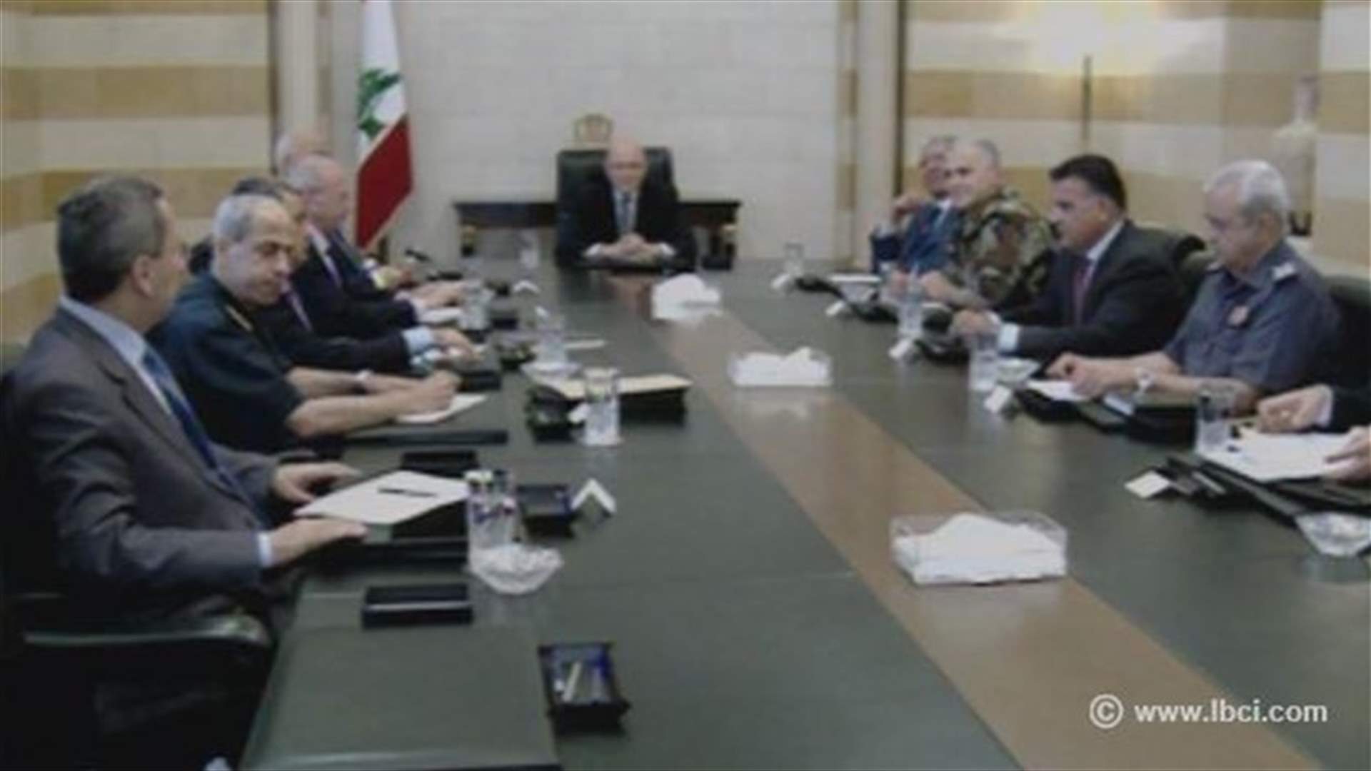 Security meeting held at Grand Serail 