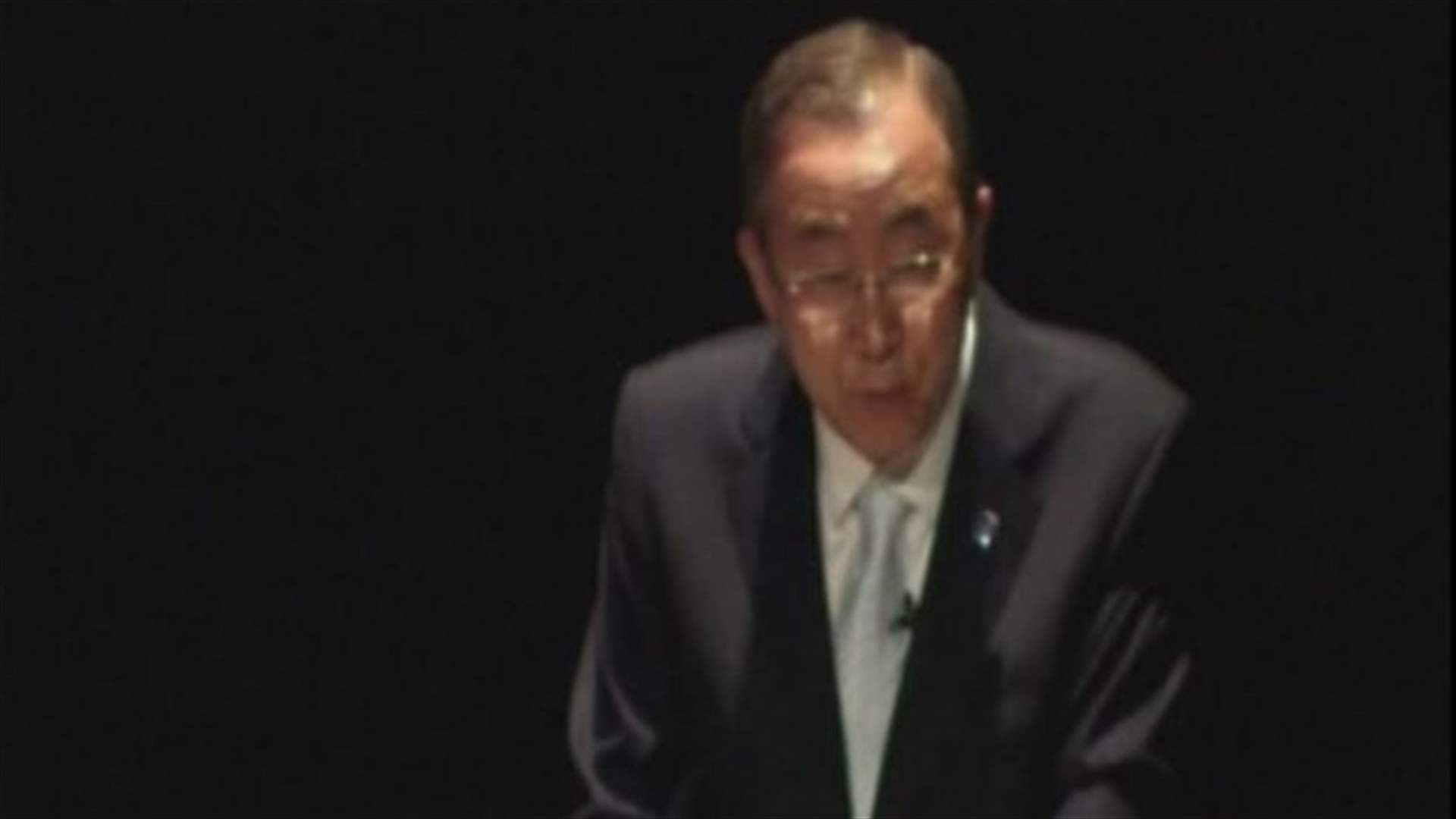 REPORT: UN chief urges Security Council to impose arms embargo on Syria
