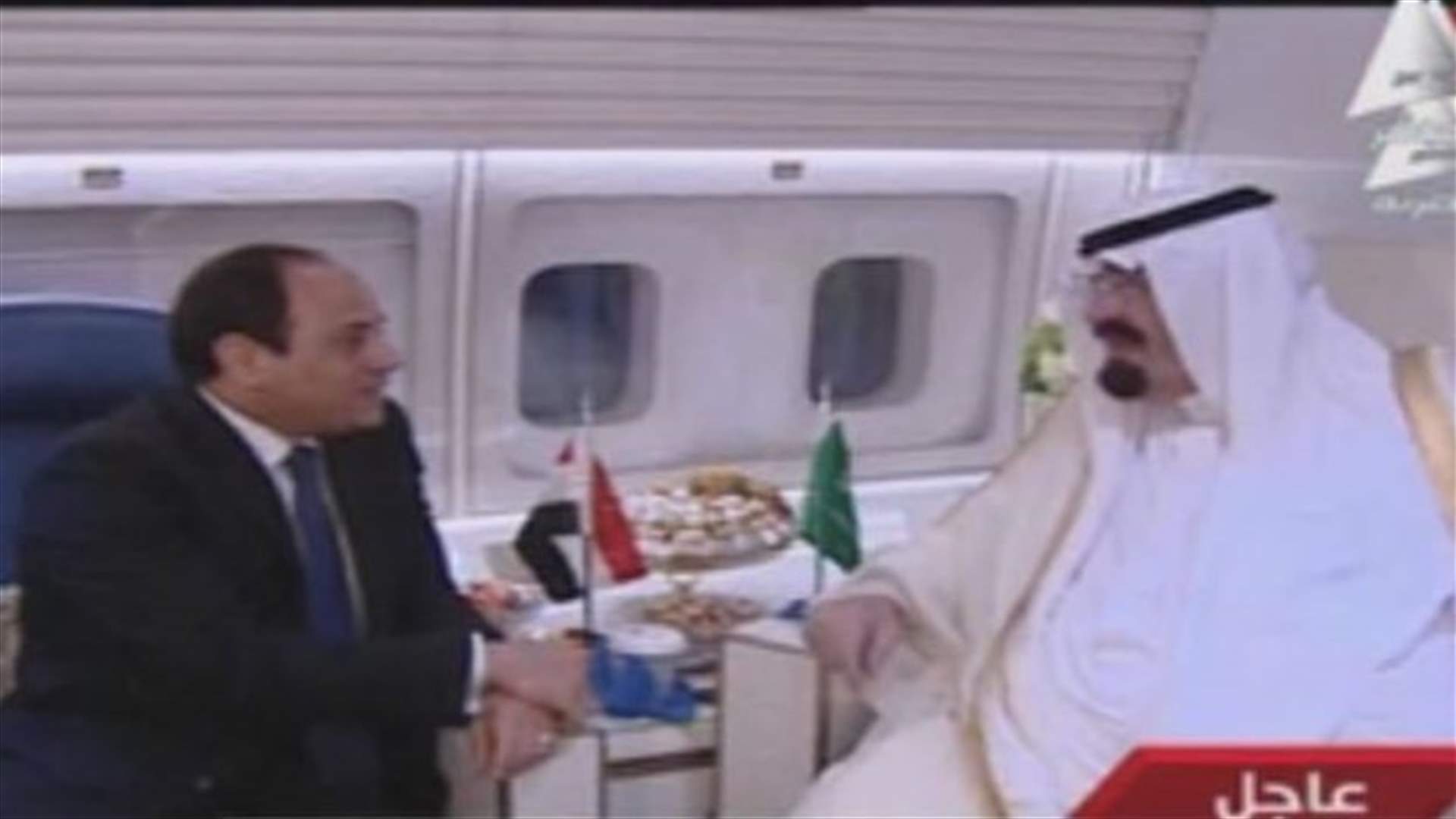 الوضع بالعراق وسوريا محور لقاء العاهل السعودي والسيسي