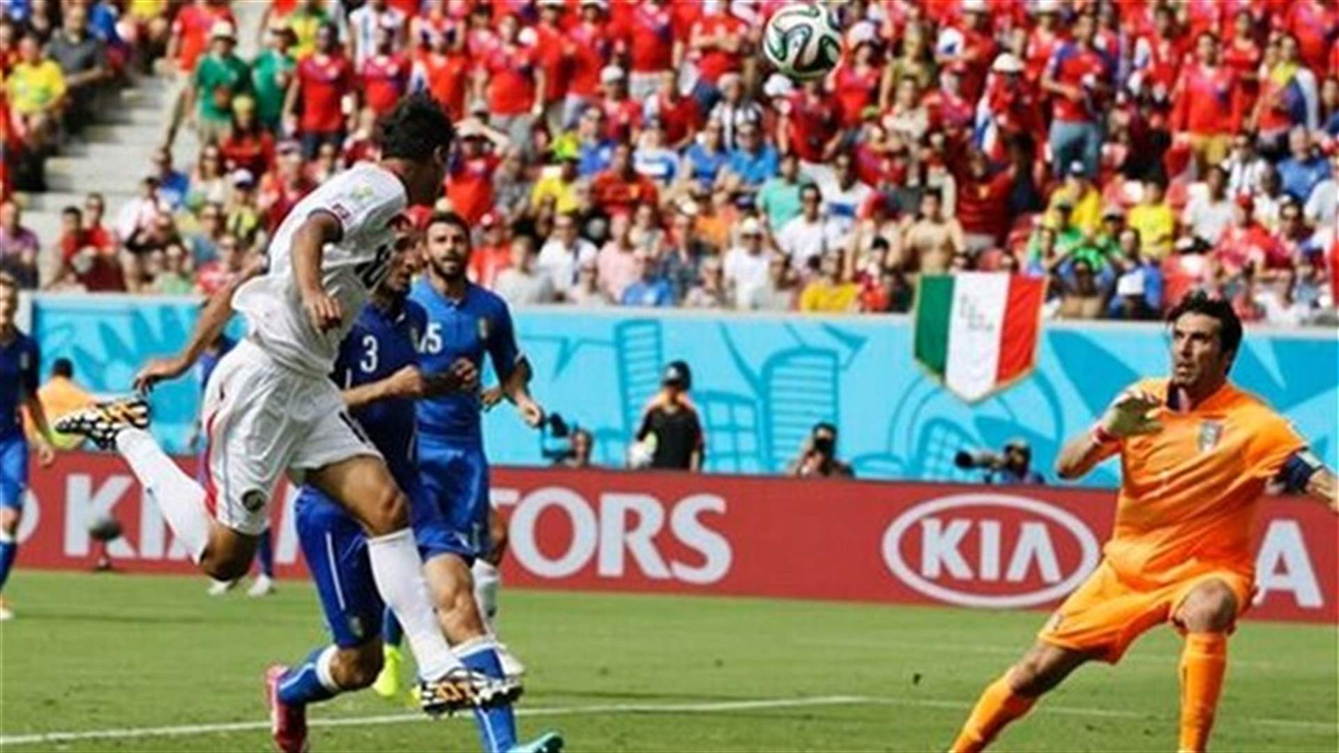 Costa Rica advances with 1-0 win over Italy