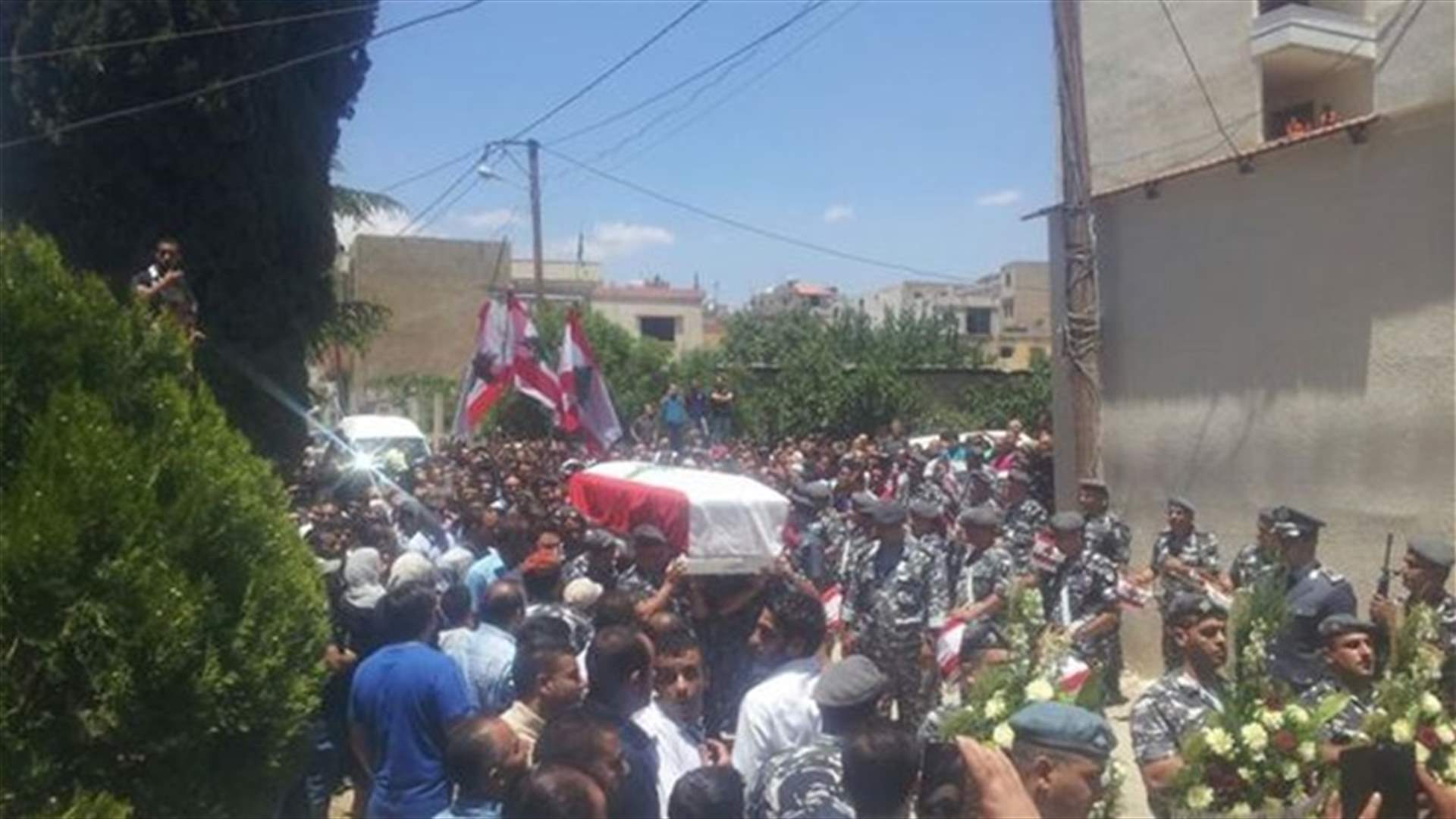 REPORT: Saadnayel town bids farewell to Daher al-Baydar’s martyr