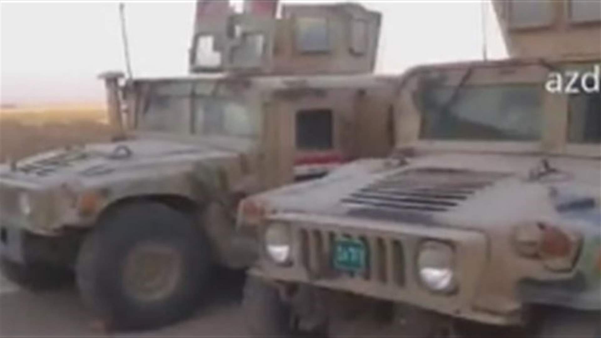 عربات "هامفي" الاميركية للمرة الاولى في ريف حلب