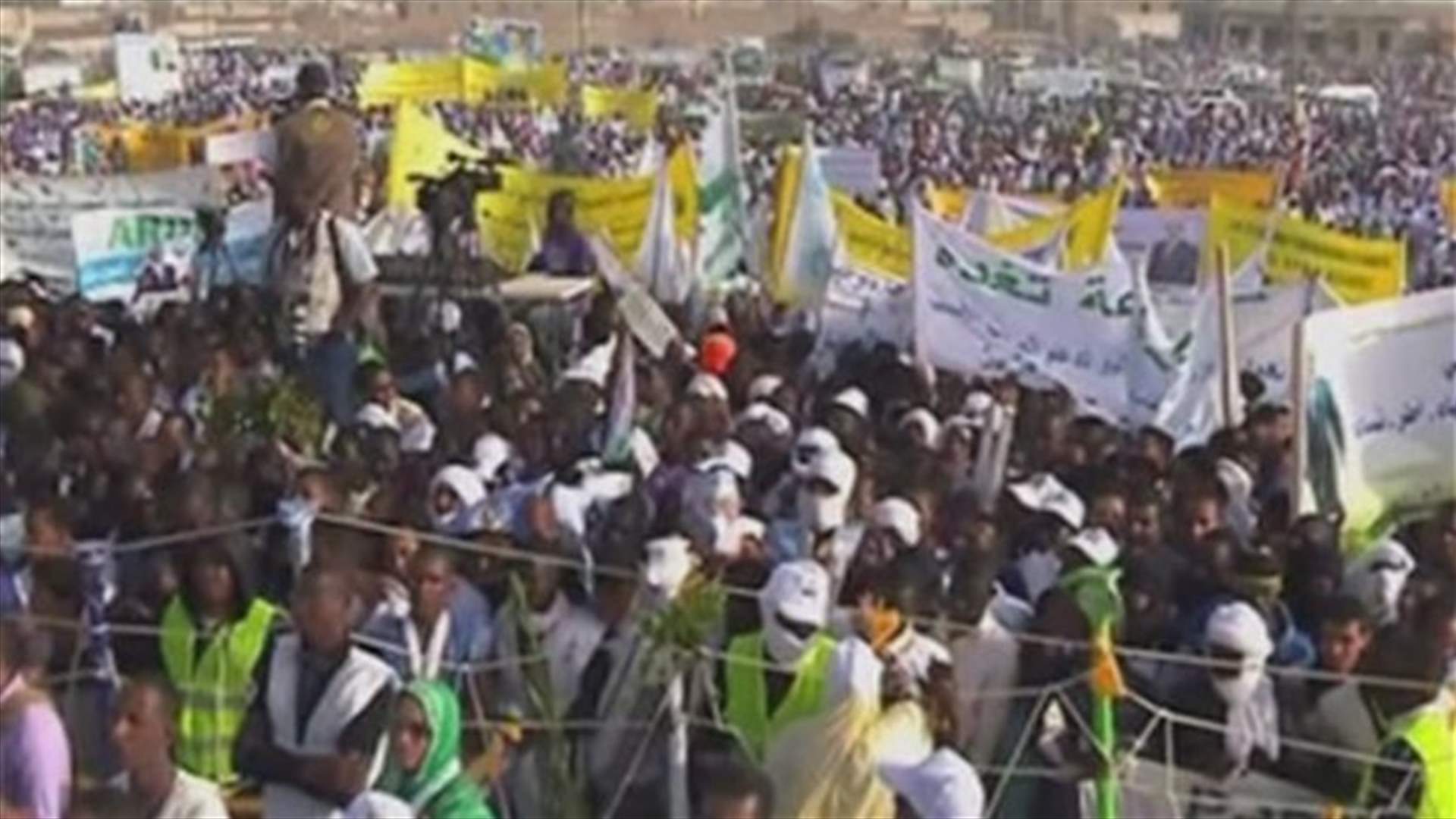 فوز الرئيس الموريتاني بأكثر من 80 في المئة من الاصوات