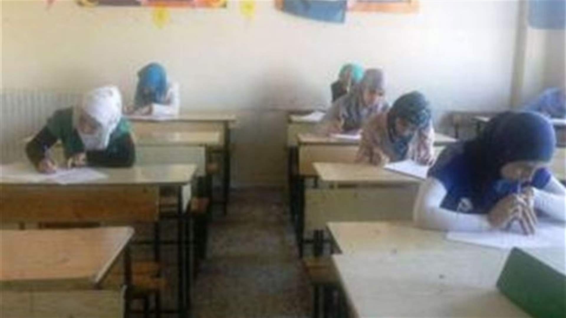 بدء امتحانات شهادة الثانوية العامة للطلاب السوريين