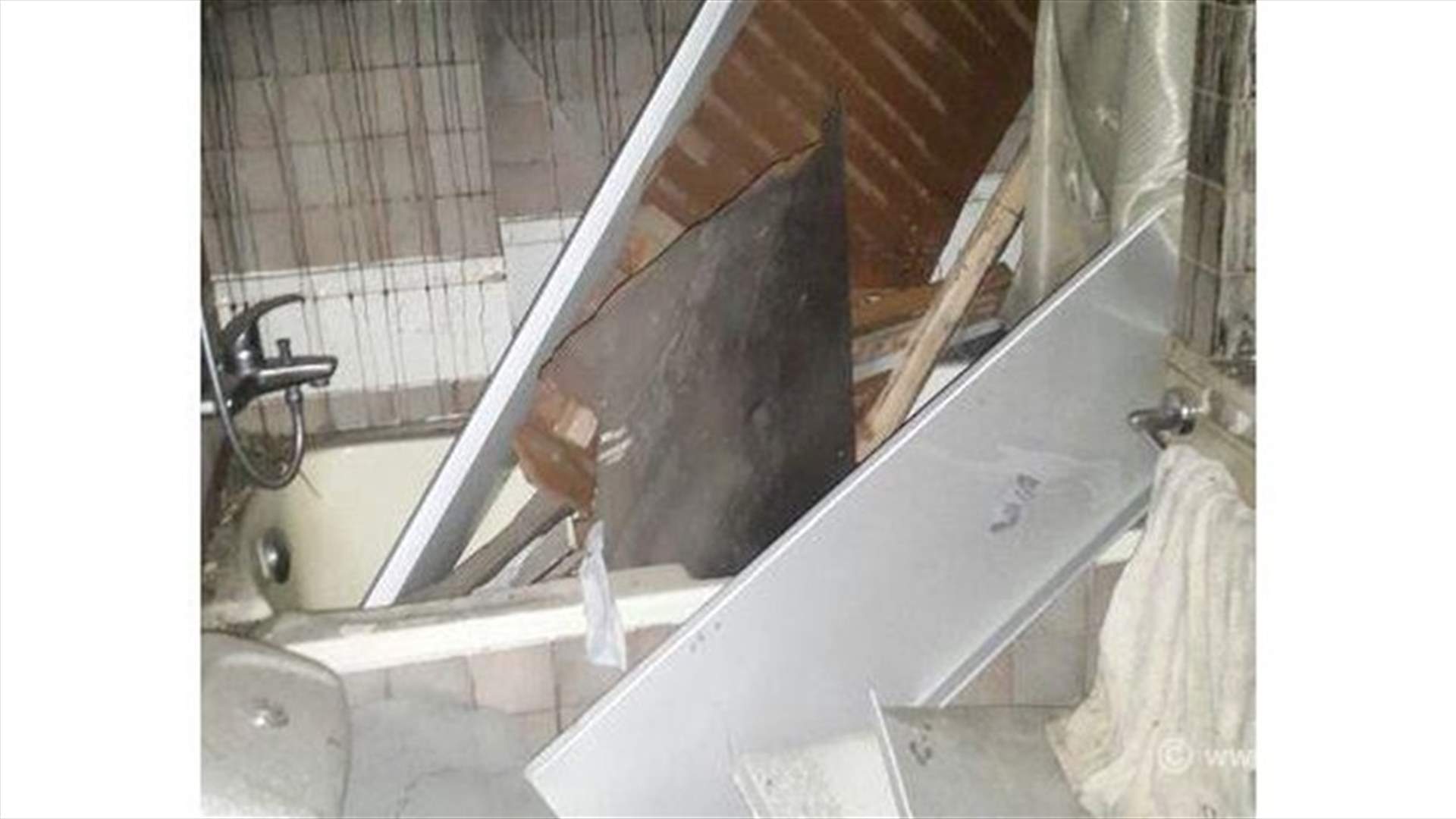 Photos depicting the massive damages inside the Duroy Hotel