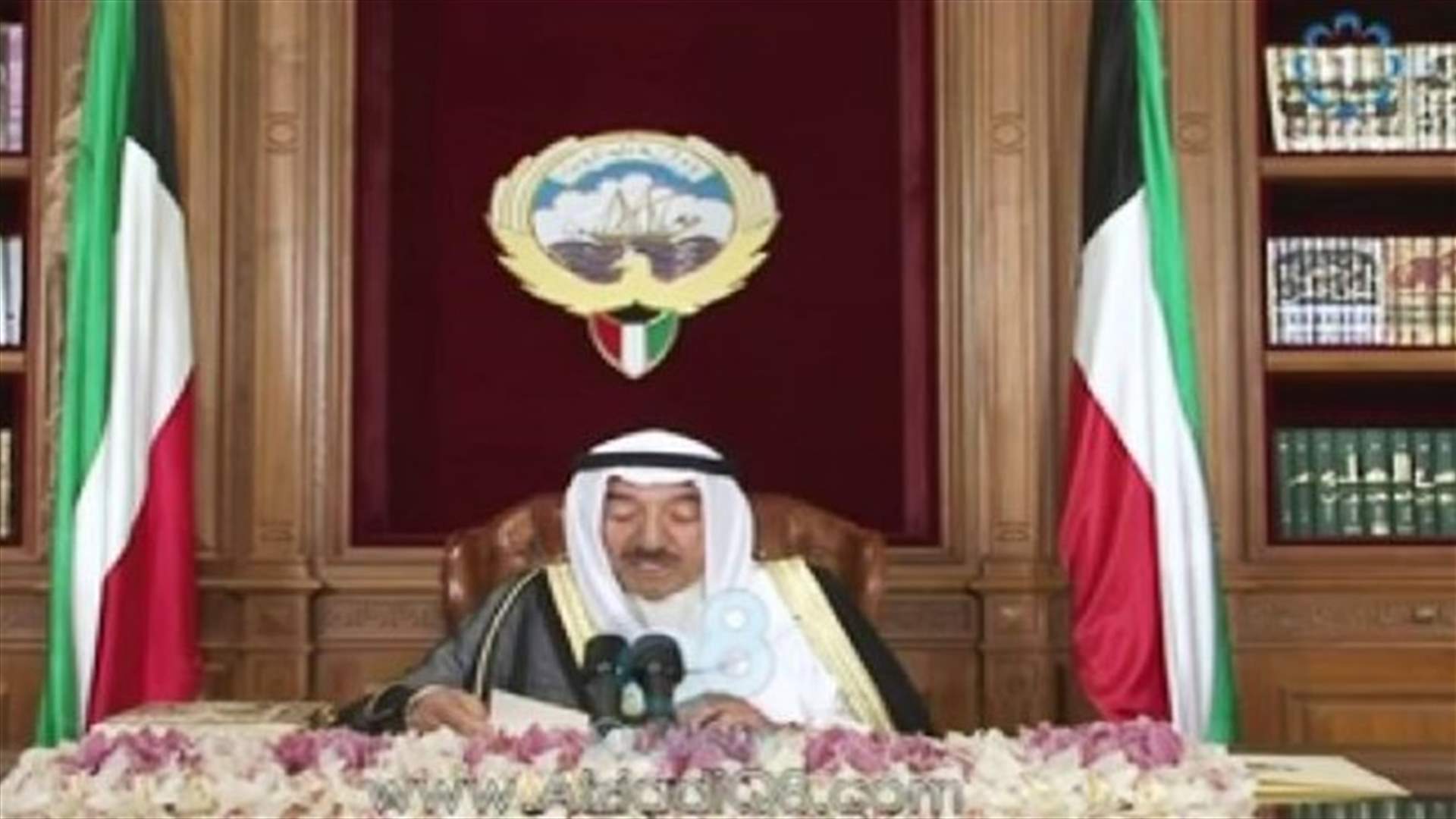 أمير الكويت دعا الى التهدئة في البلاد