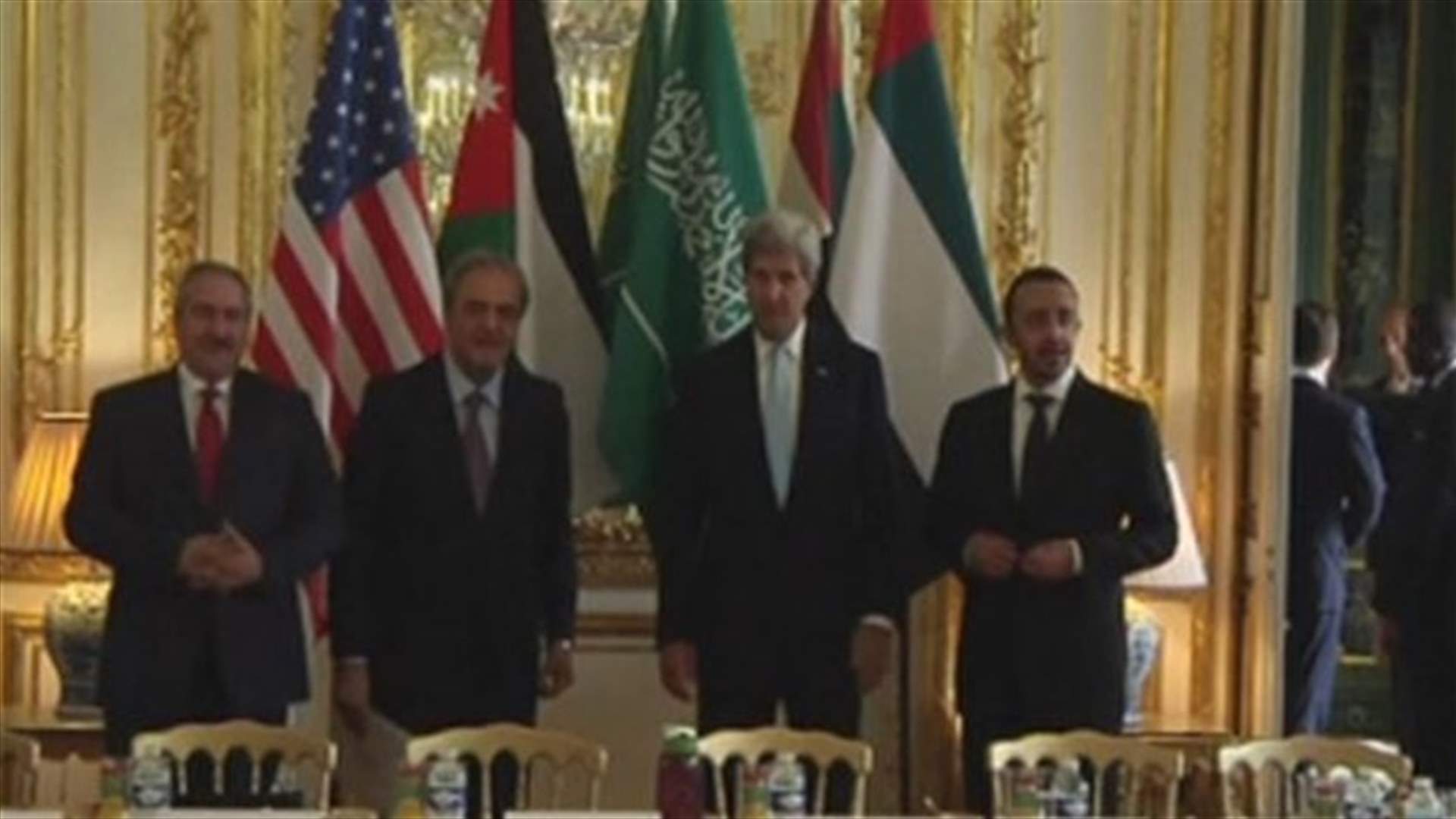 Kerry arrives in Saudi Arabia for Iraq and Syria talks