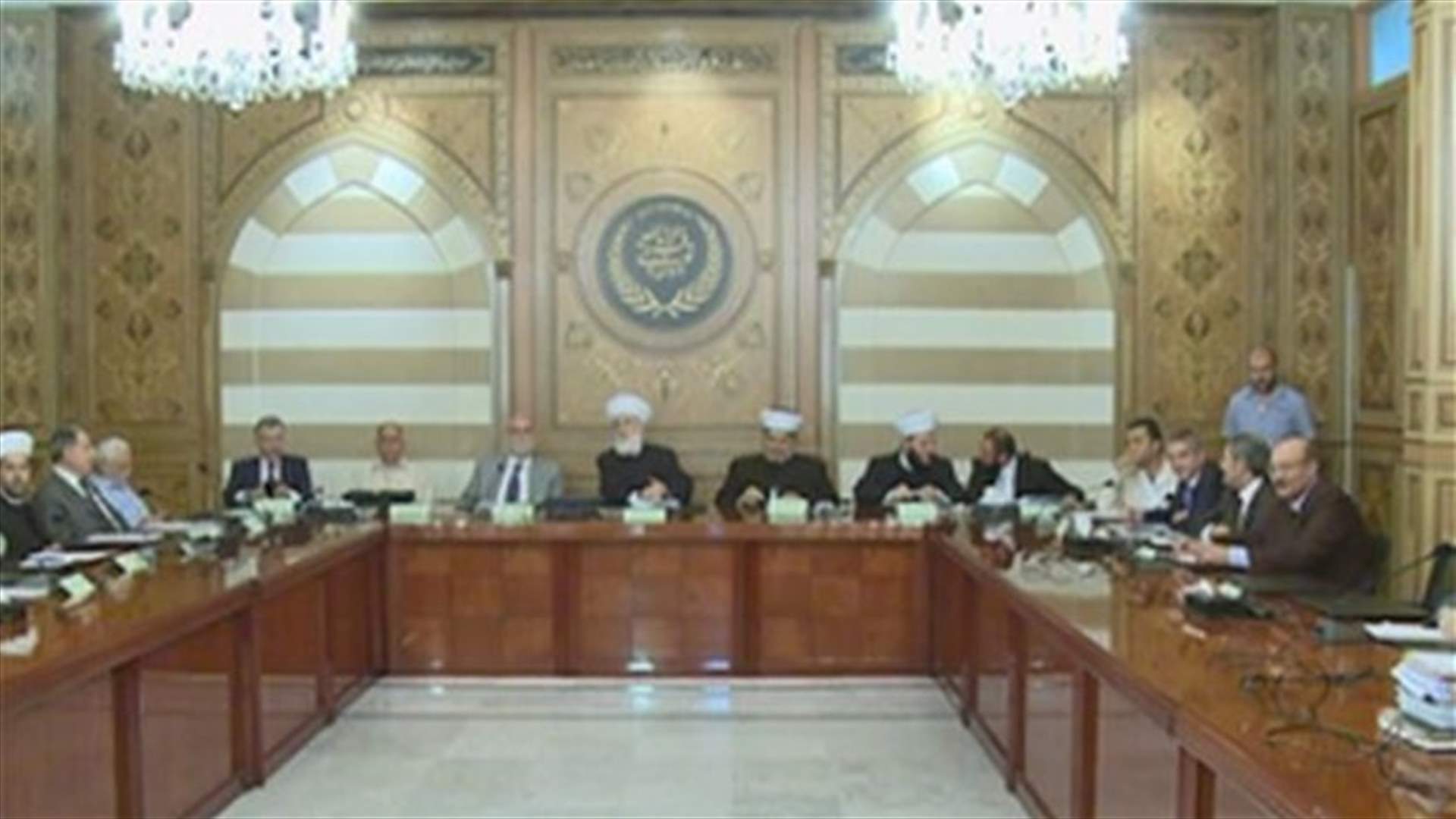 المجلس الشرعي الاسلامي الاعلى يحذر من تعديل الطائف