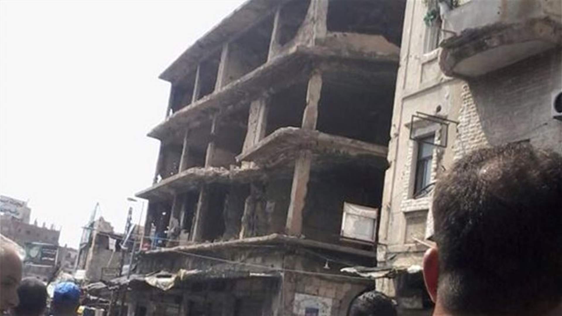 REPORT: Collapse-prone building causes panic in Tripoli