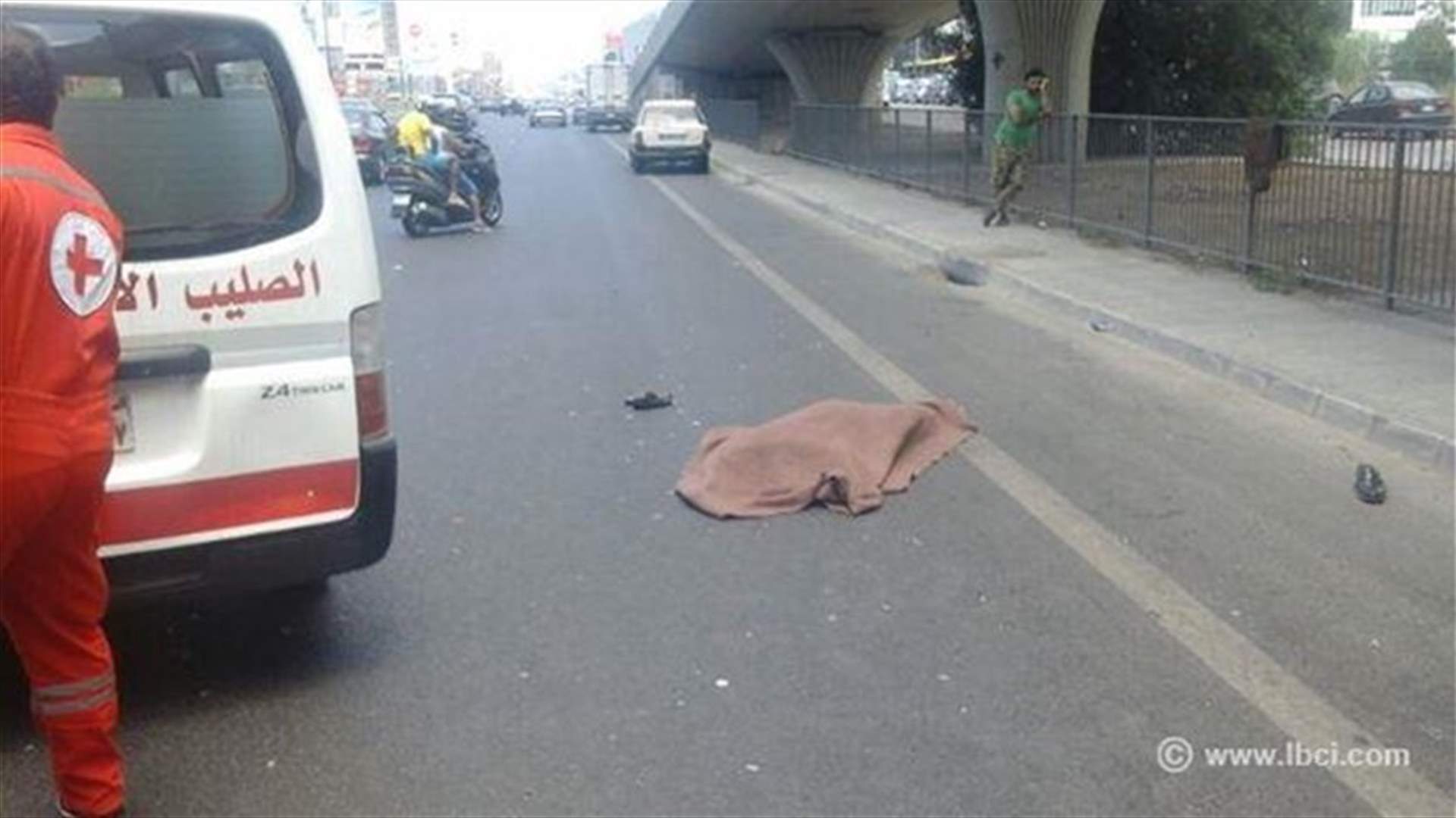 Motor accident on Dbayyeh highway leaves one dead