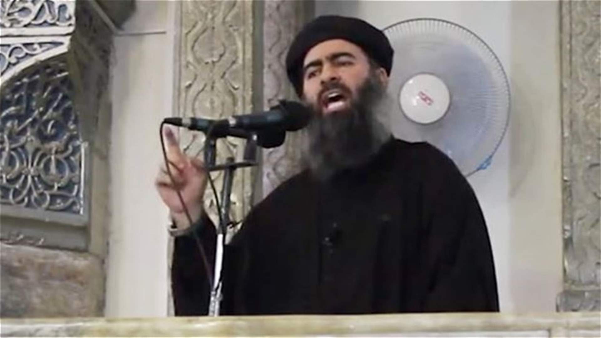 US says 'no reason to doubt' authenticity al-Baghdadi video