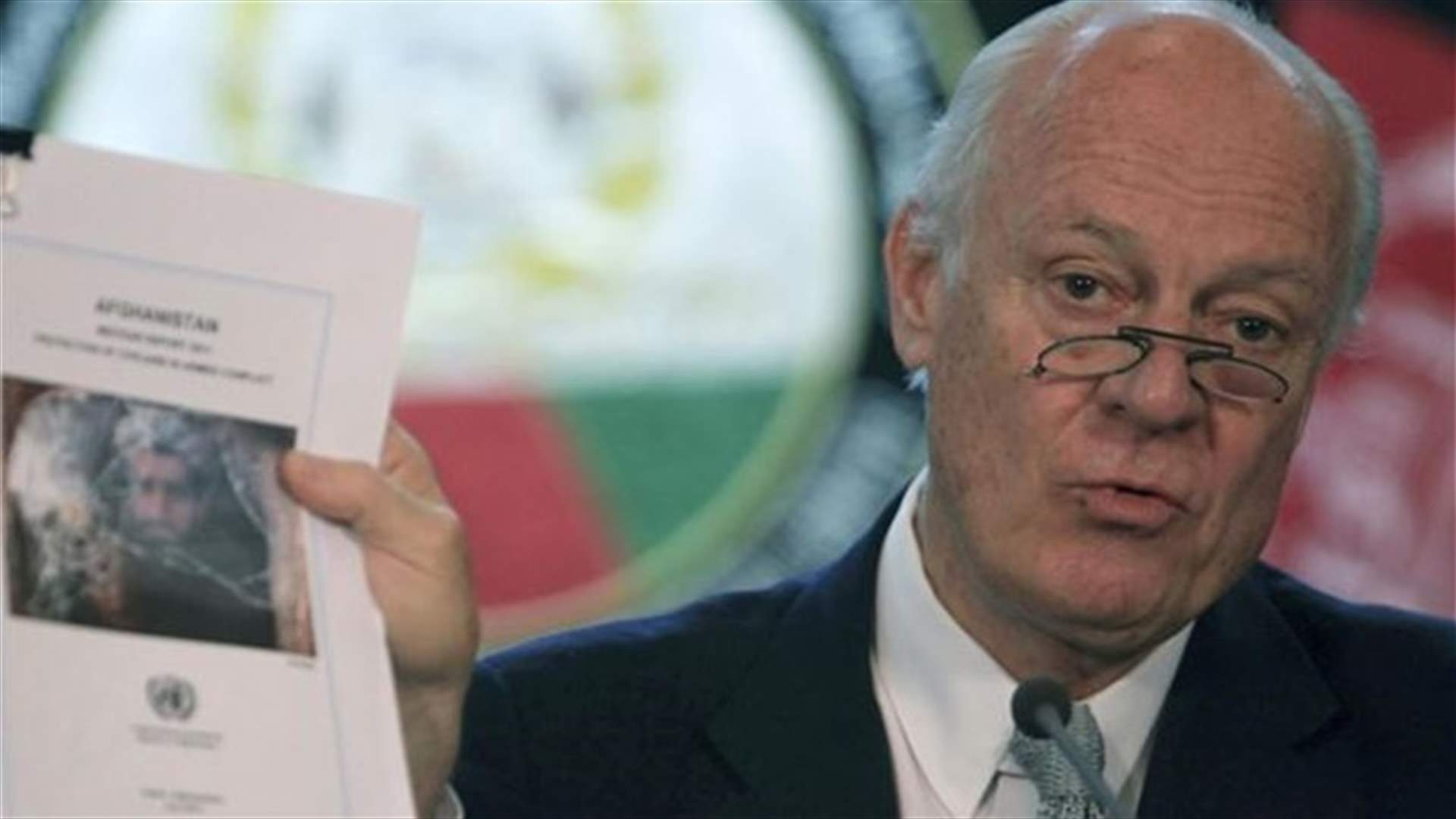 UN chief says de Mistura to be new Syria mediator