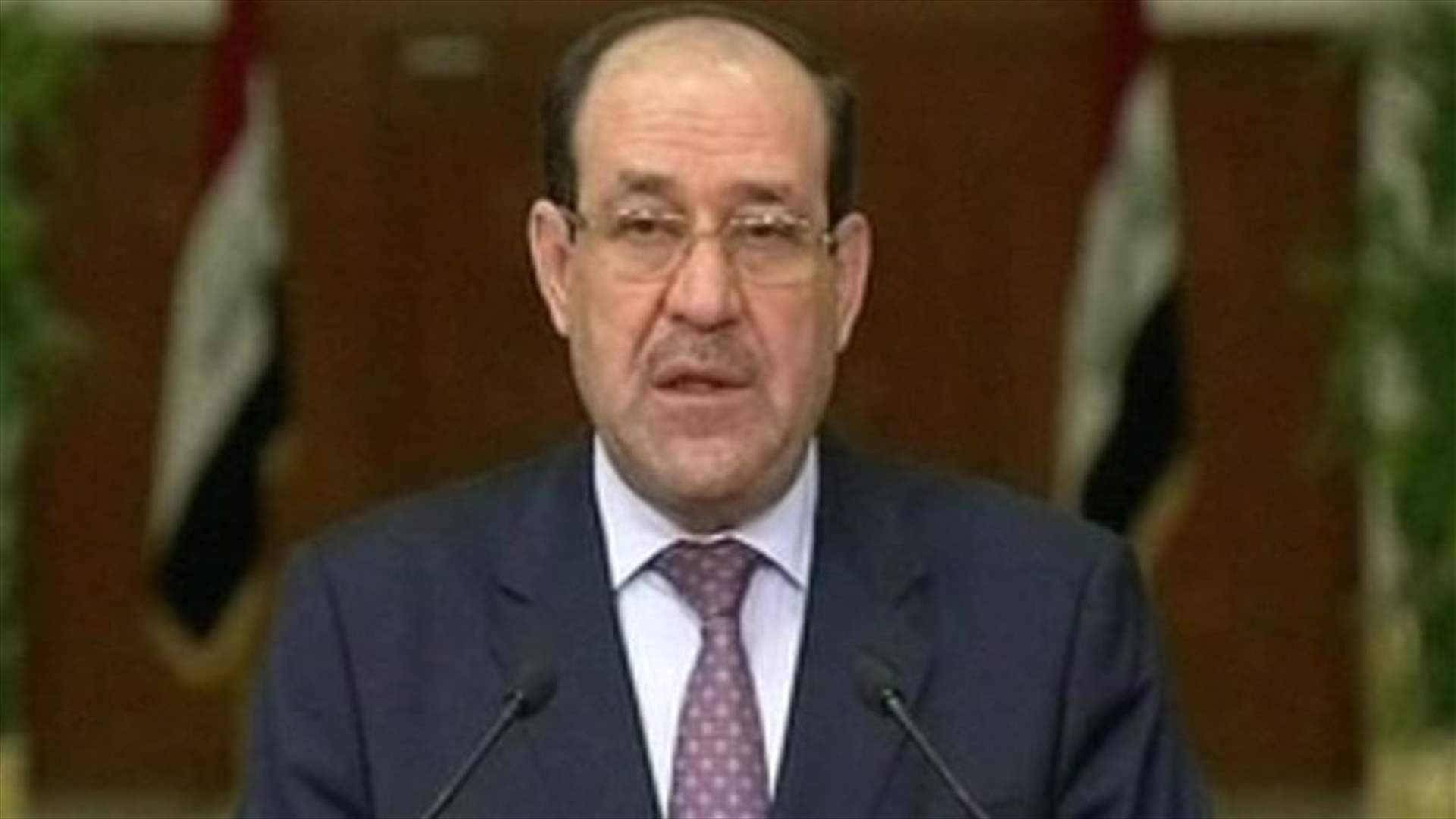 المالكي: رئيس العراق المقبل يجب ان يرفض تقسيم البلاد