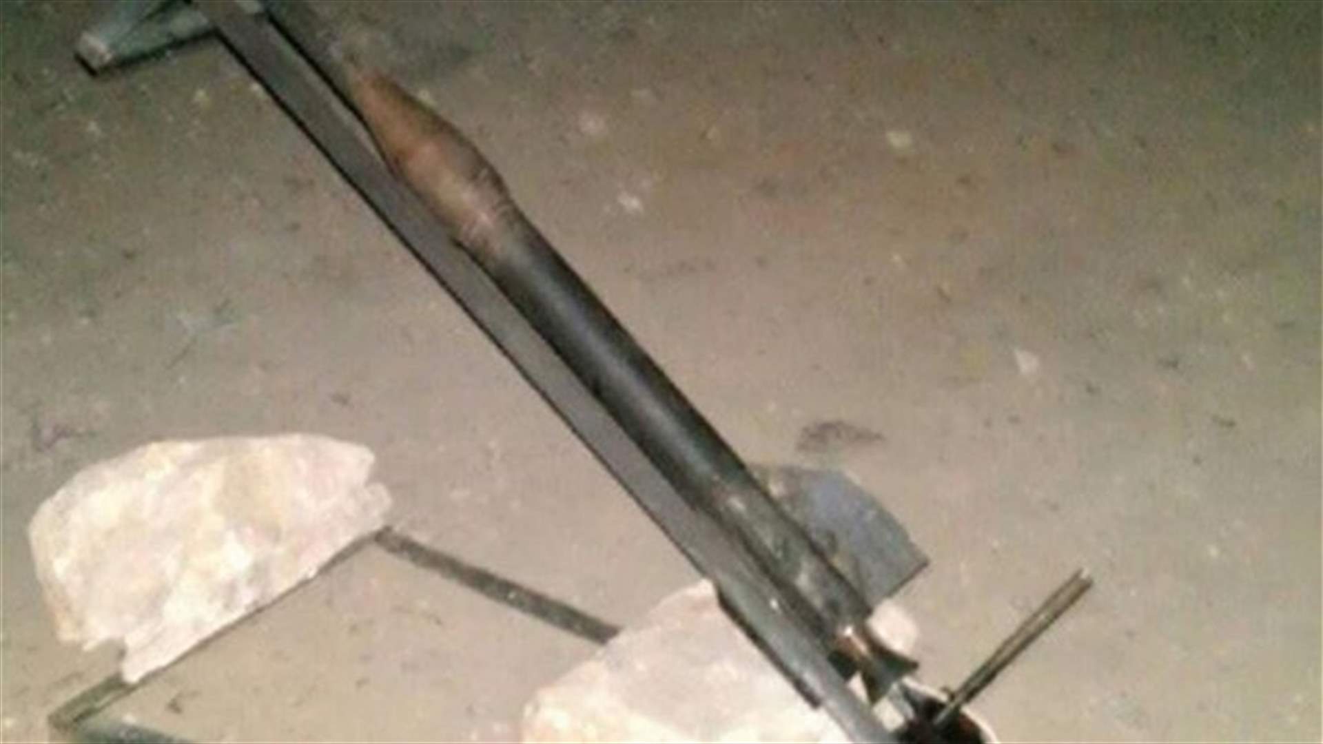 العثور على منصتين لاطلاق الصواريخ في صور