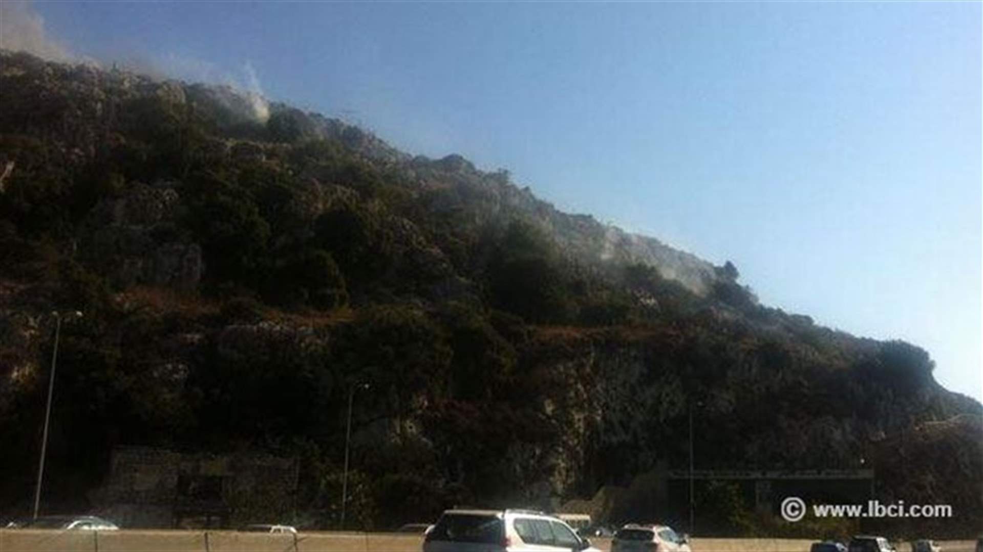 حريق في نهر الكلب