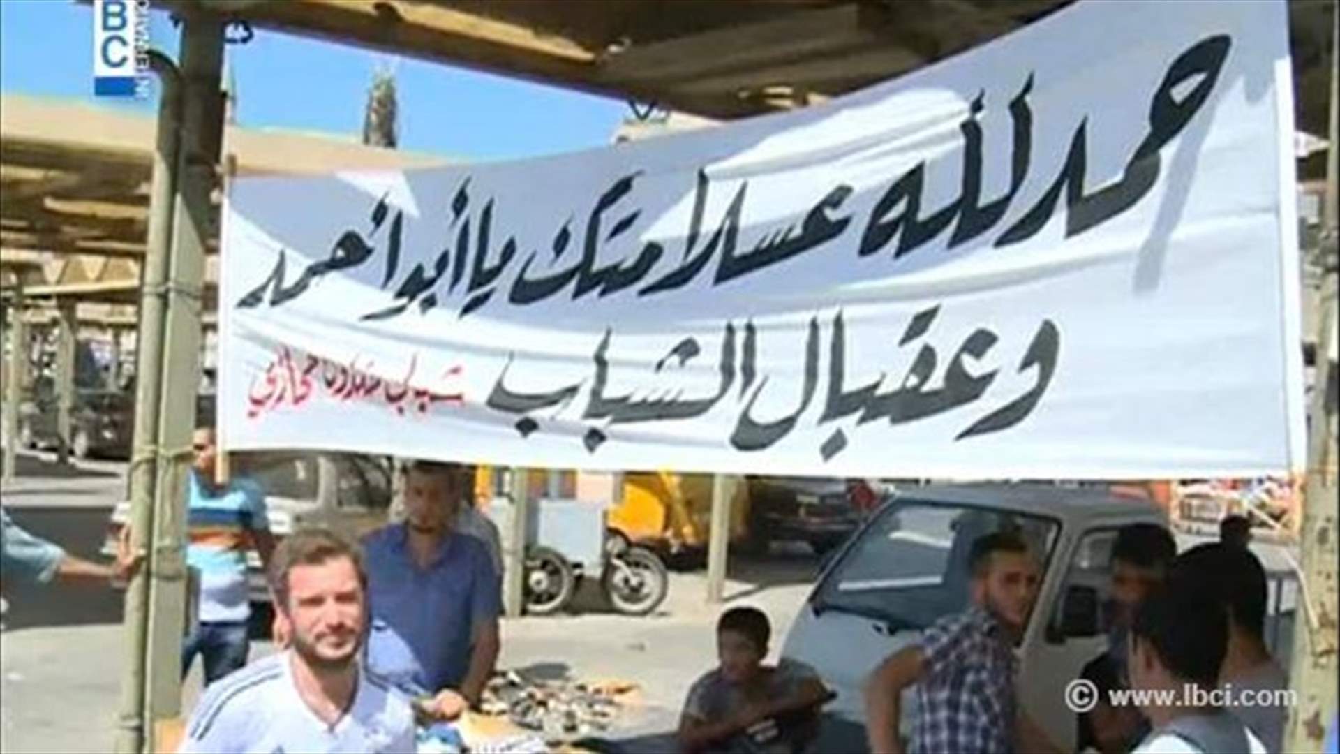 المفرقعات بدلا من الرصاص في طرابلس