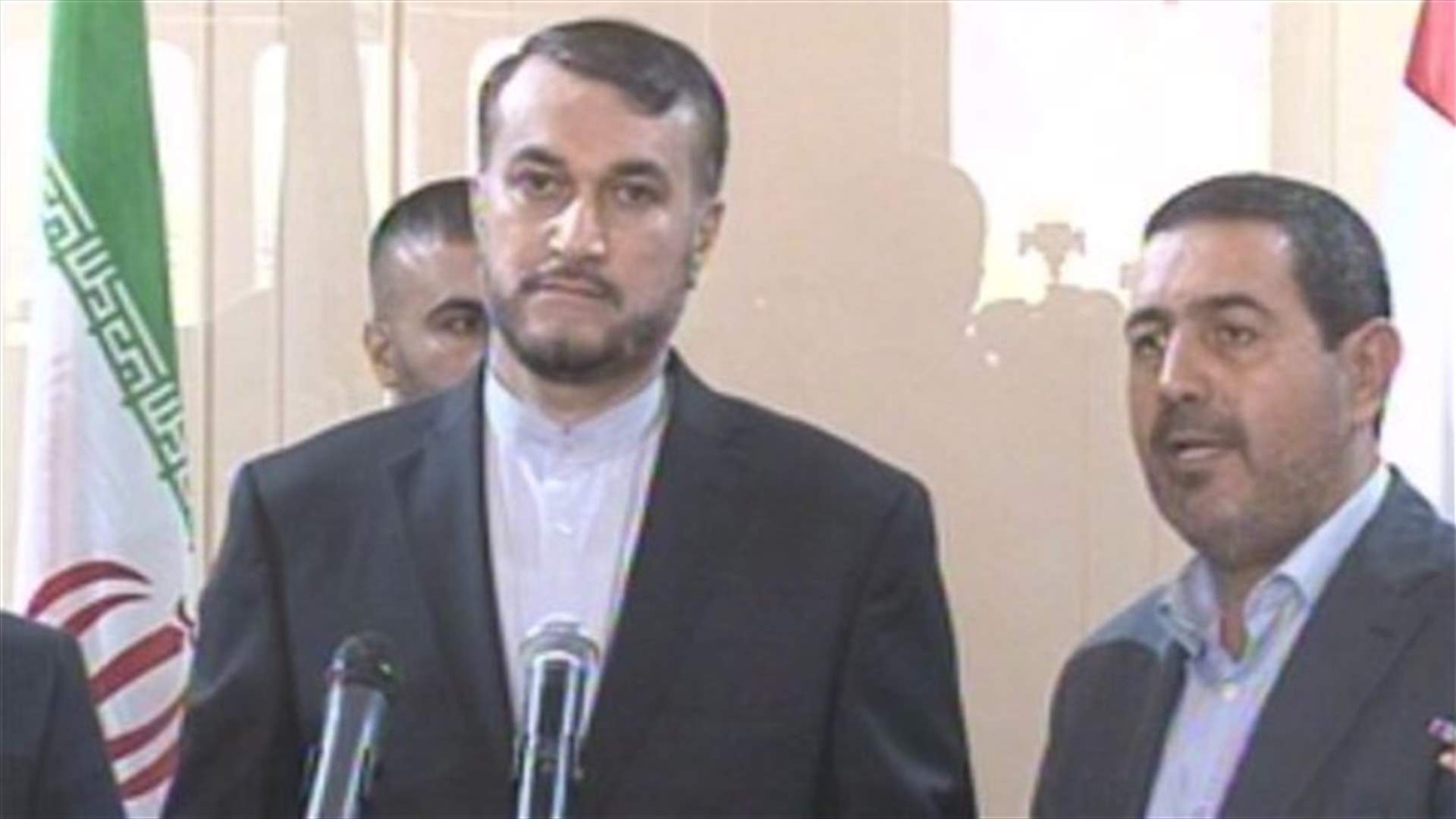 Iran’s Abdullahyan: We will not allow Israel to continue its aggression on Gaza