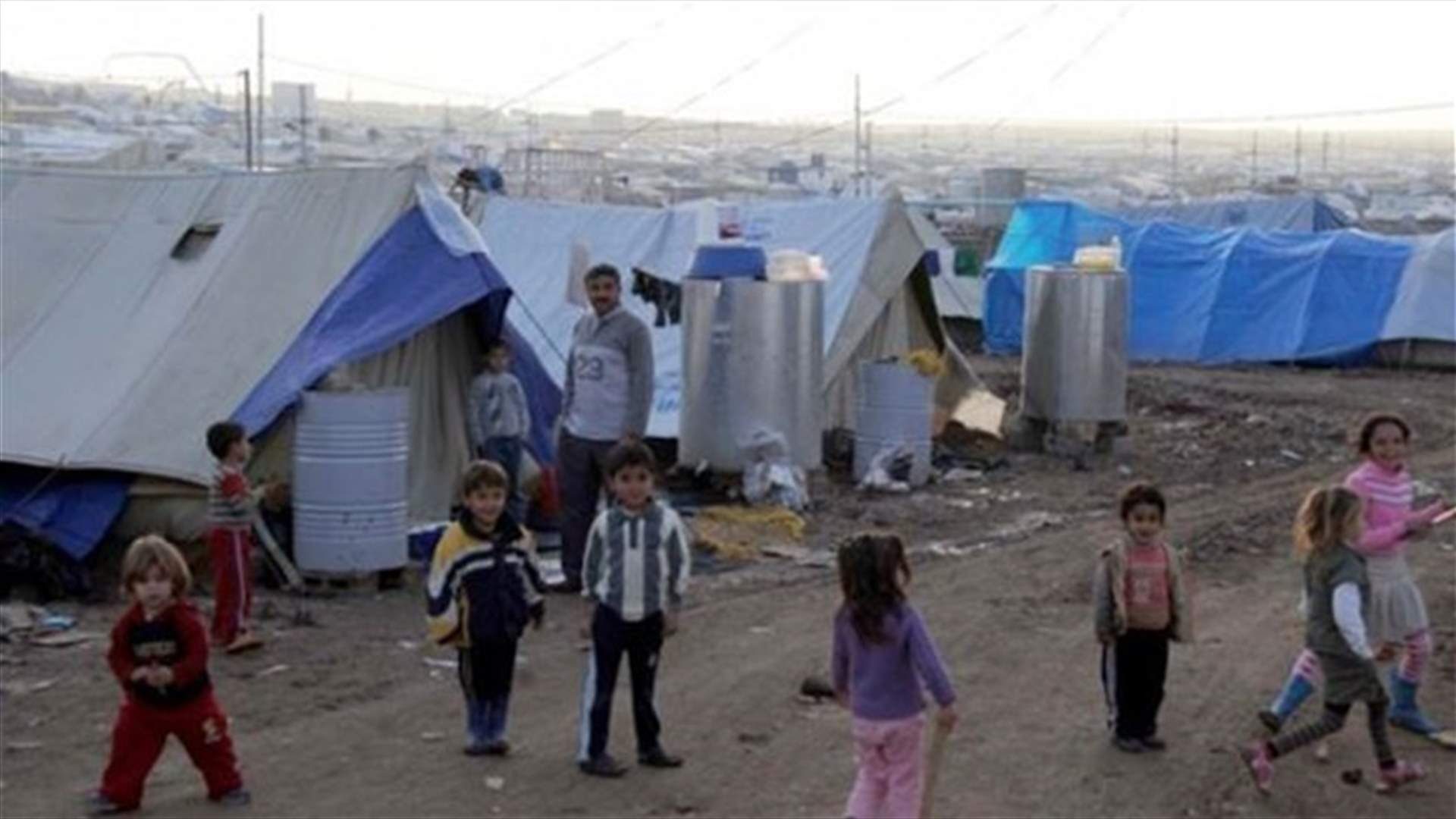 مخيمات للنازحين السوريين... بعد العيد