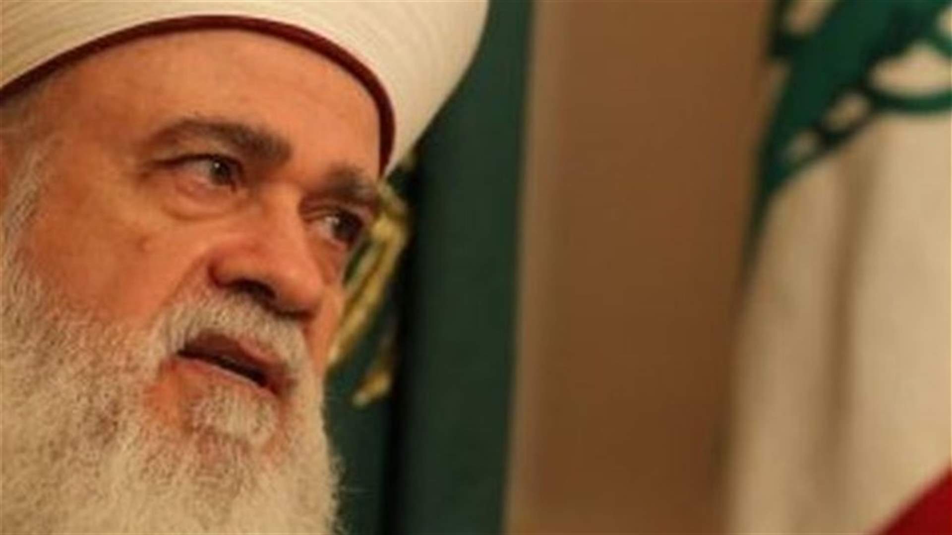 المفتي قباني يؤدي صلاة العيد في مسجد محمد الامين ويعتذر عن عدم استقبال المهنئين