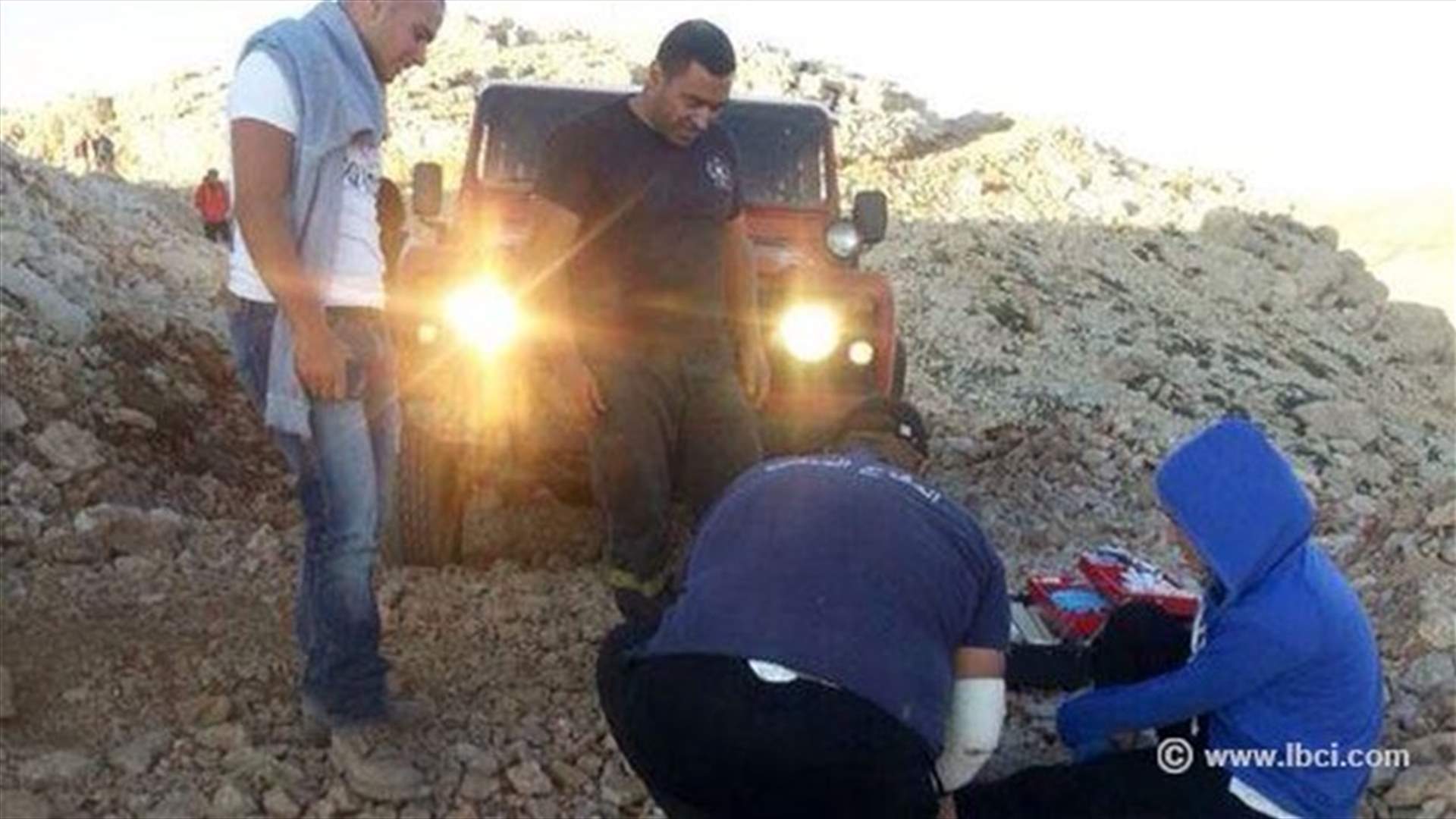 انقاذ مجموعة ضلت طريقها في صنين 