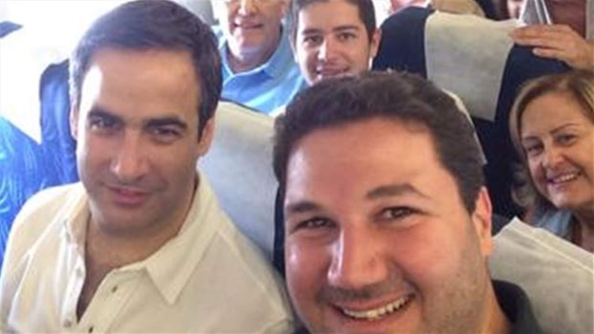 نديم الجميل في Selfie جديدة مع فتفت ومعوّض