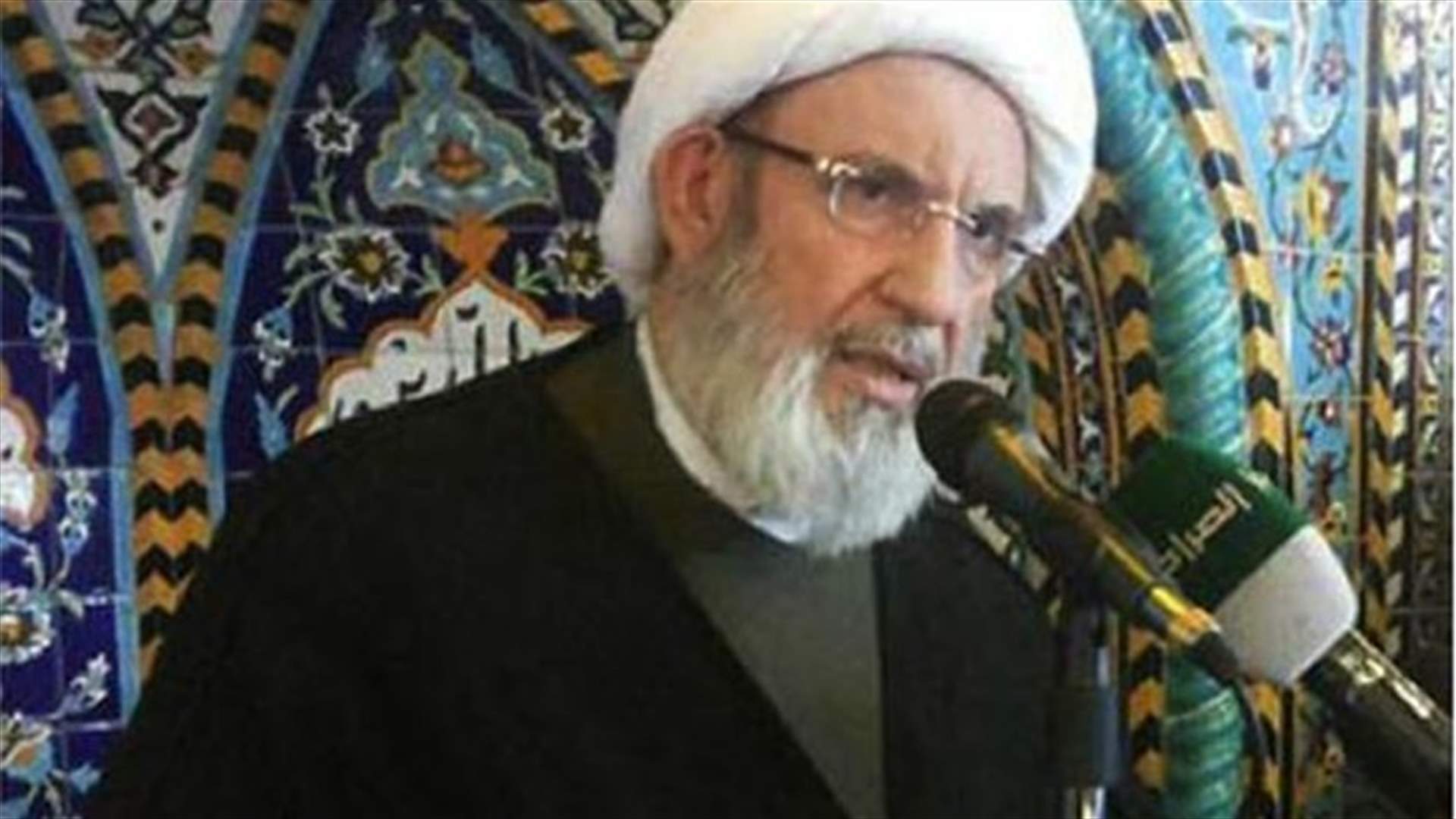 يزبك : لن نترك الجيش وحده