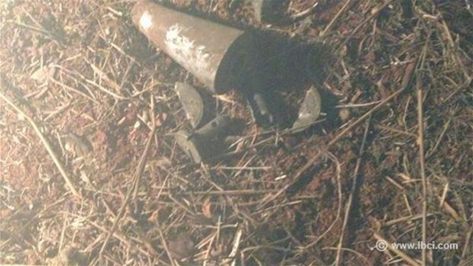 سقوط صاروخ في خراج ارنون