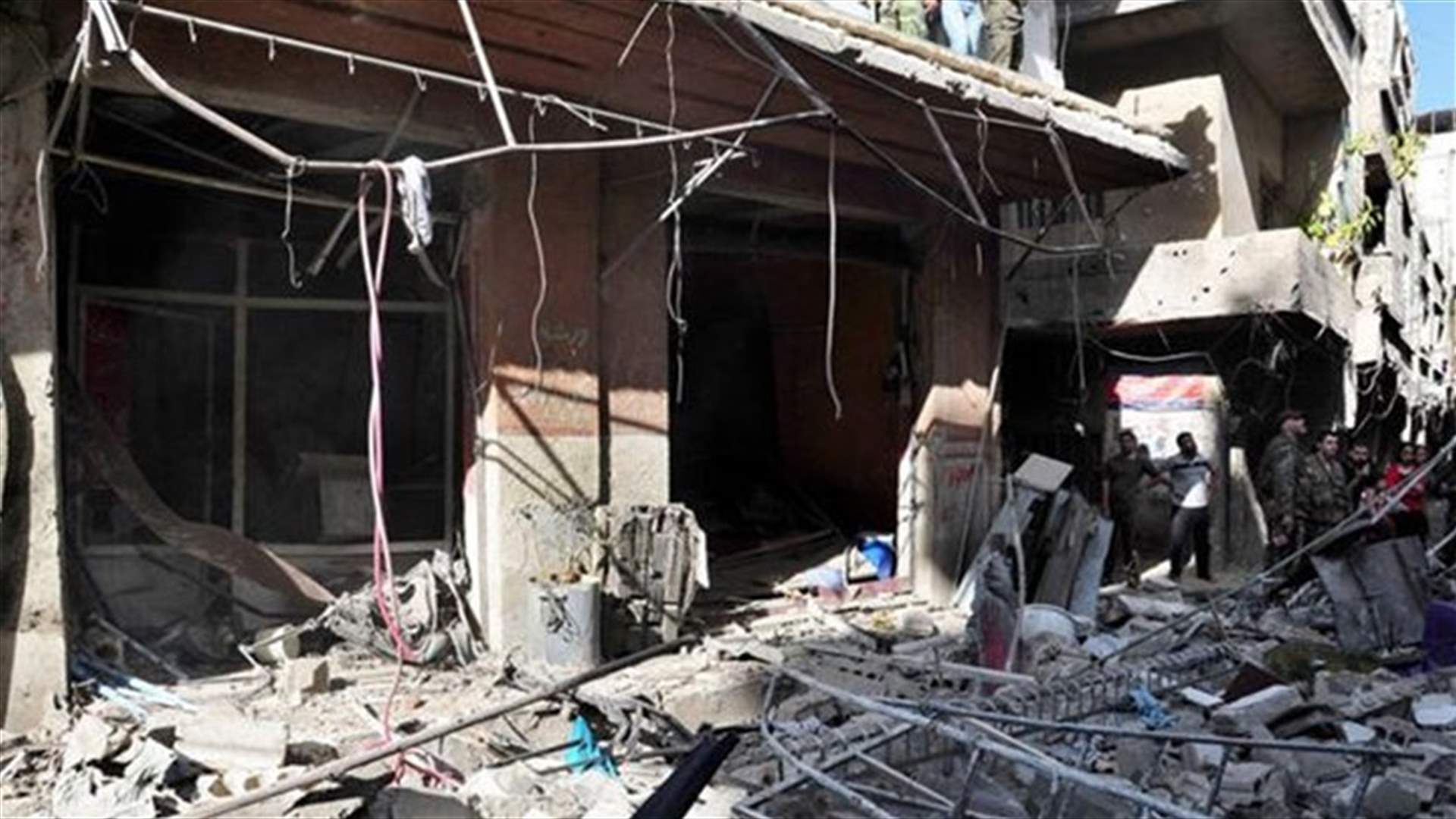 Air strikes in east of Syrian capital kill 64 -monitoring group