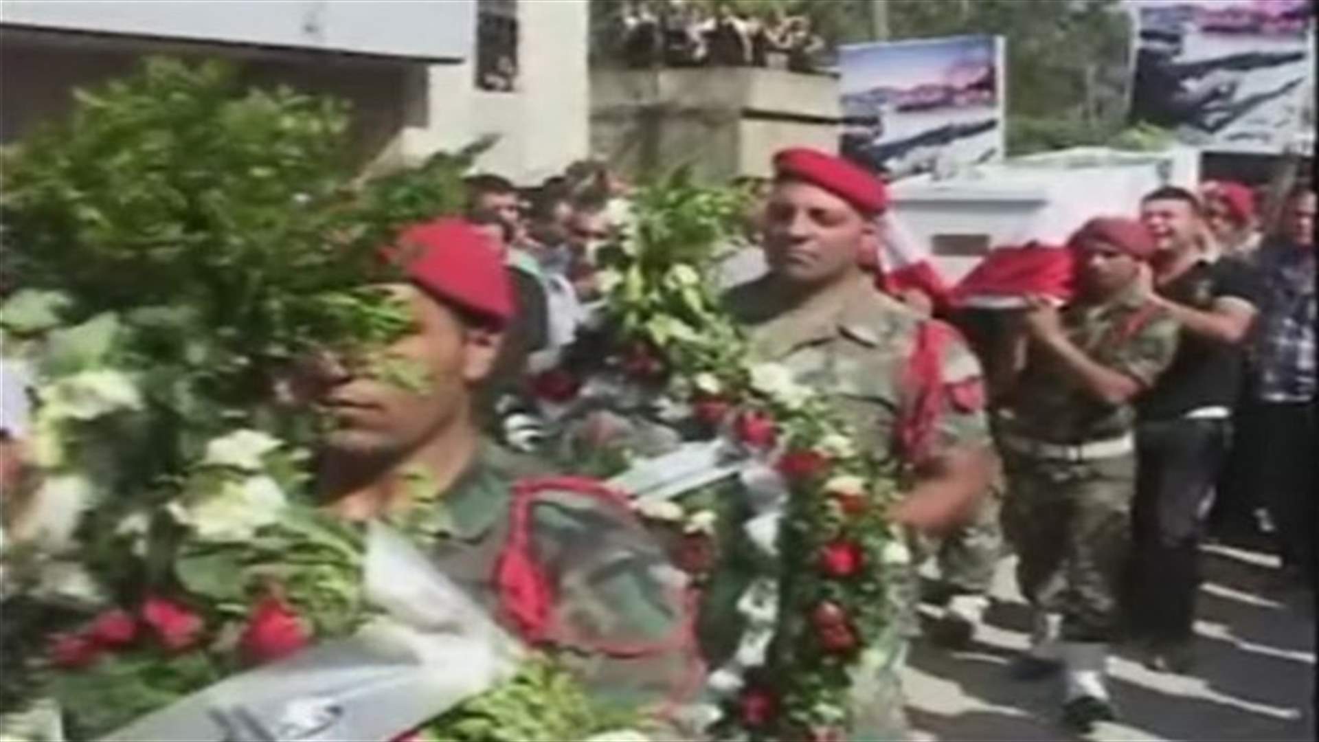 وداع شهداء الجيش يتواصل في المناطق اللبنانية