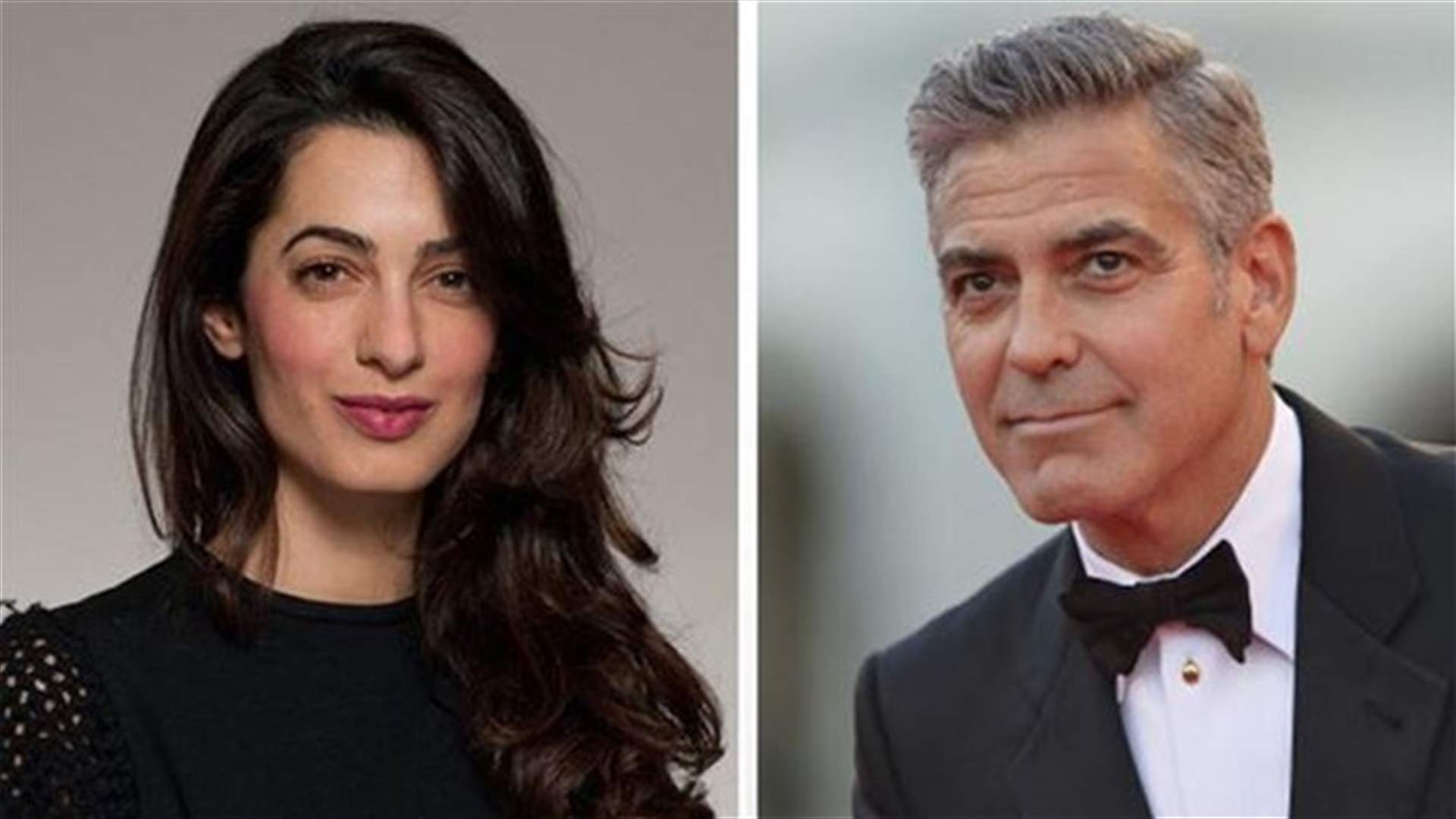 Clooney, Alamuddin post legal notice to marry