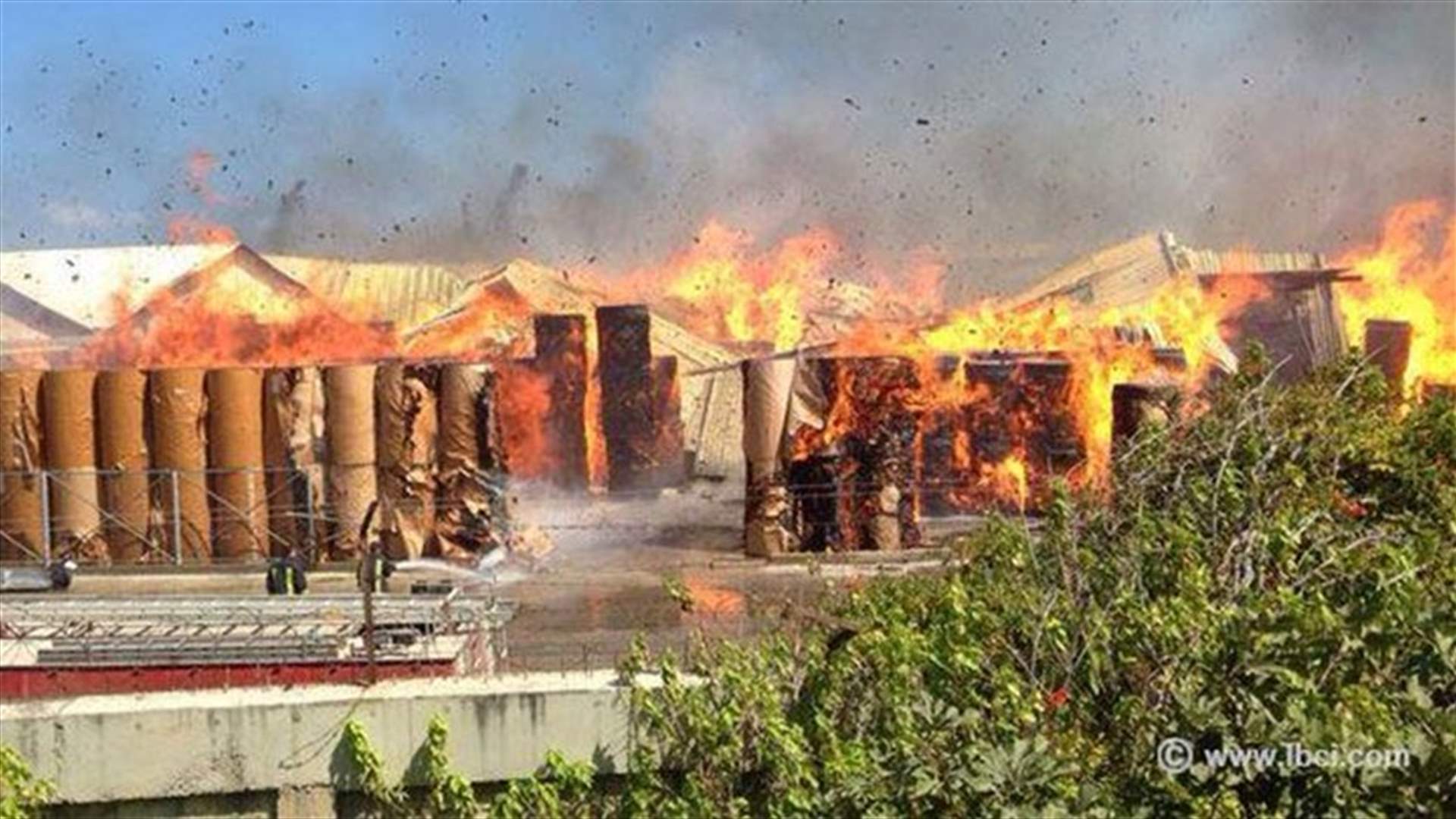 PHOTOS: Huge fire erupts at Tripoli’s port