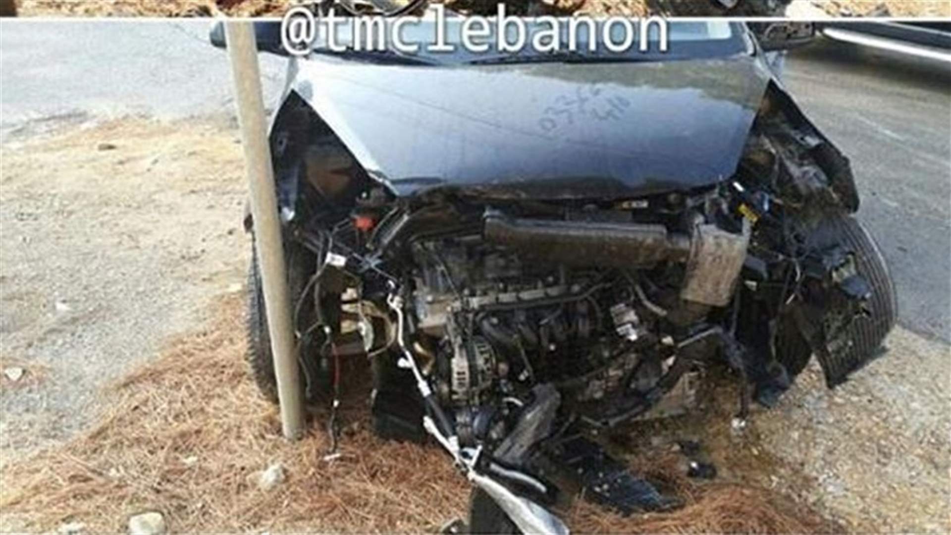 جريحان في حادث سير على طريق عين سعادة الفنار