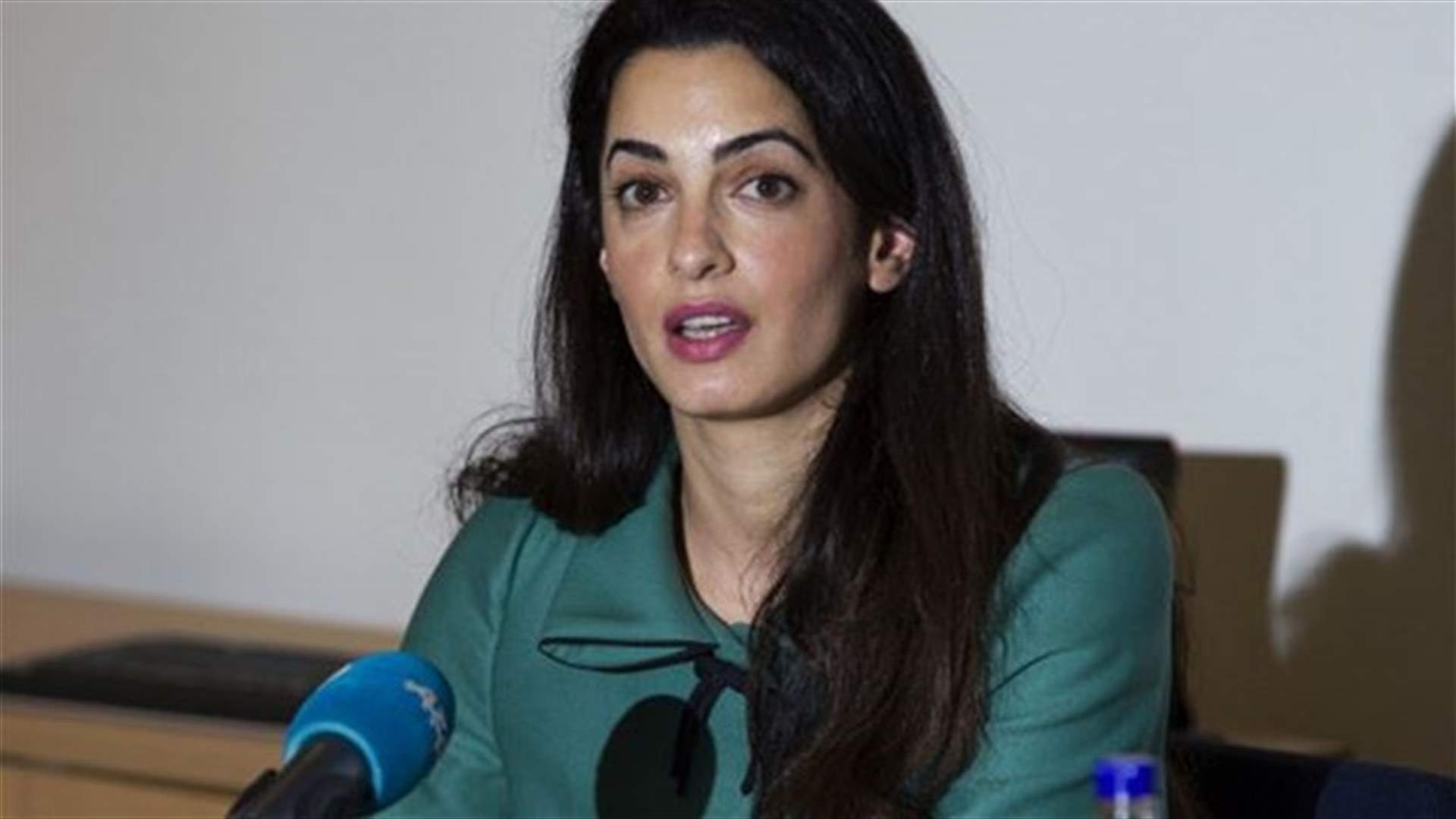 Amal Alamuddine named in UN panel to probe war crimes in Gaza 