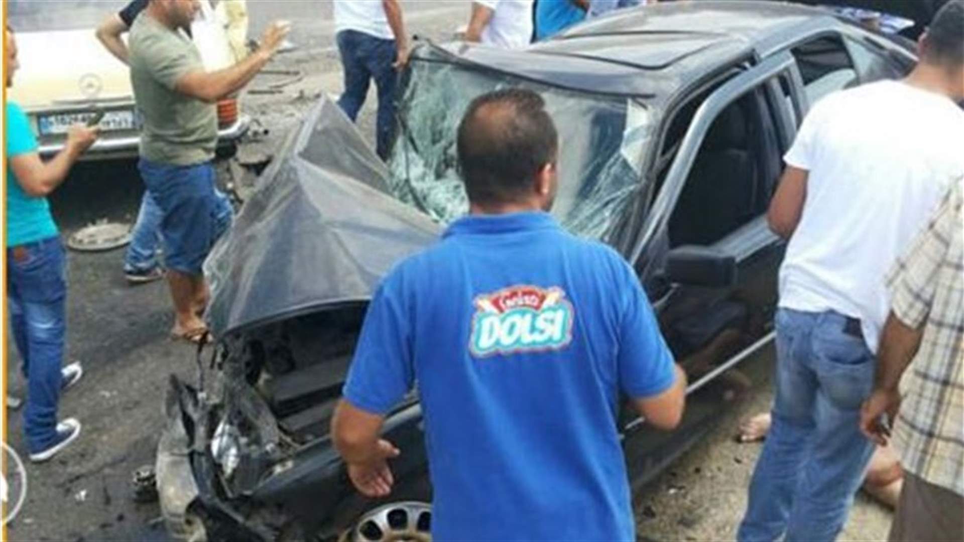 قتيلان وجرحى بحادث مروع على اوتوستراد الجنوب