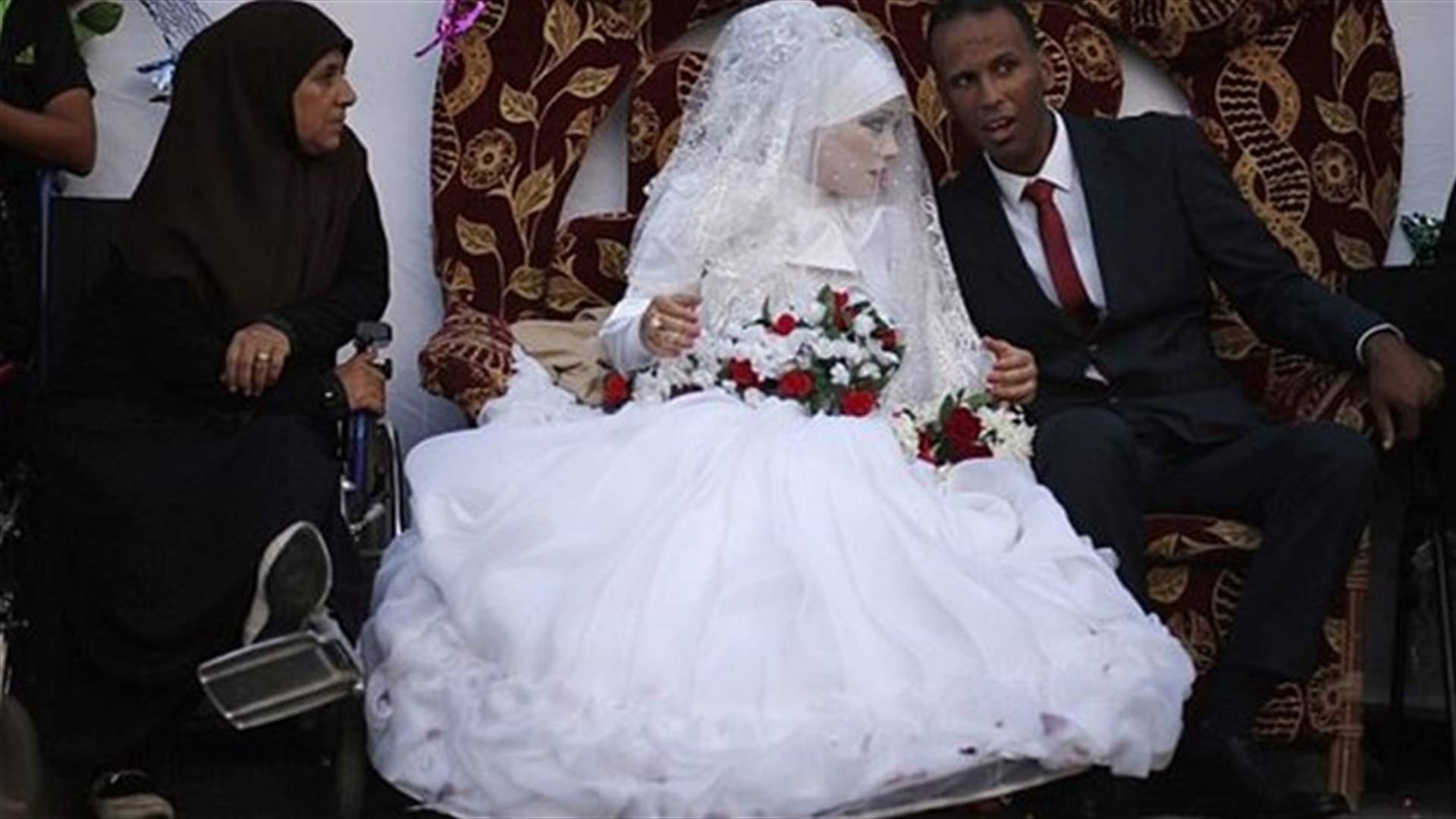 Gaza sweethearts wed in UN shelter