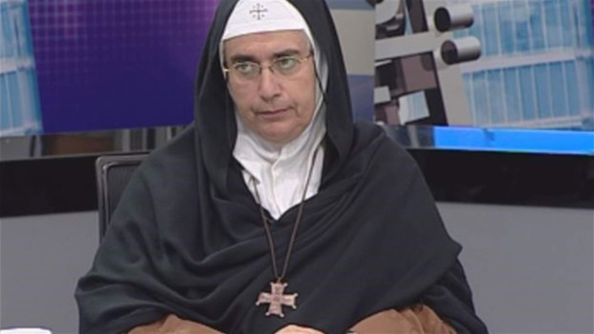 الام انياس الصليب للـ LBCI : الحوادث في سوريا ولدت مجتمعا جديدا..والدولة في العراق عاجزة