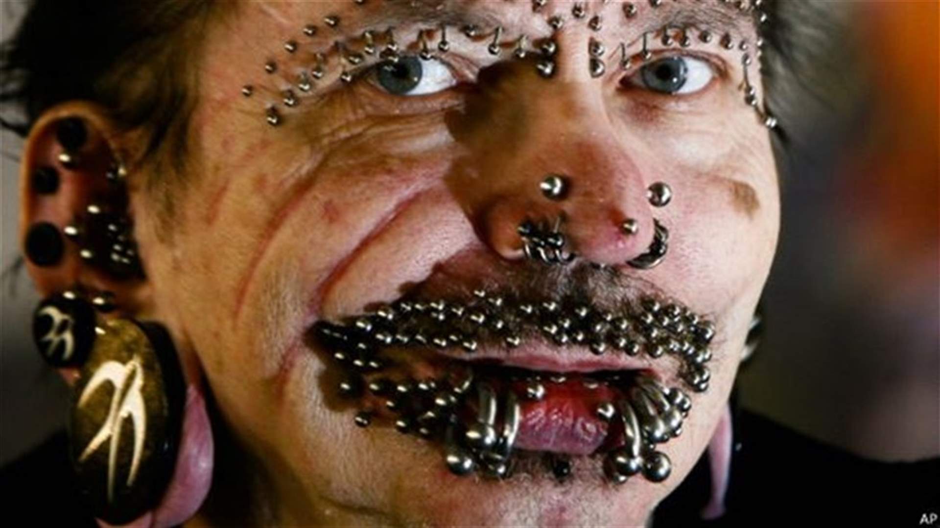 Man with many piercings denied entry to Dubai