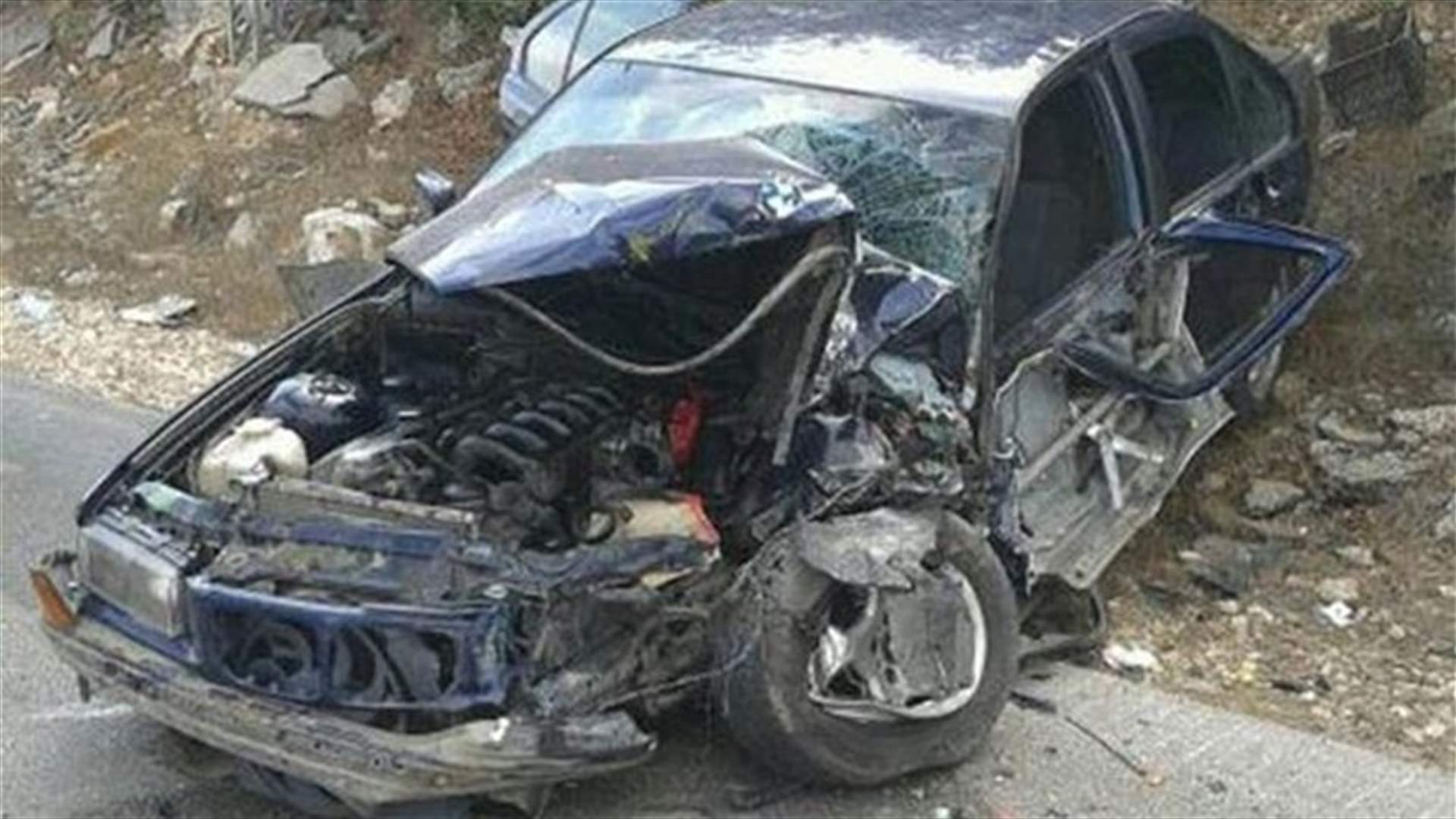 جريح بحادث سير في بلدة عيتا الشعب