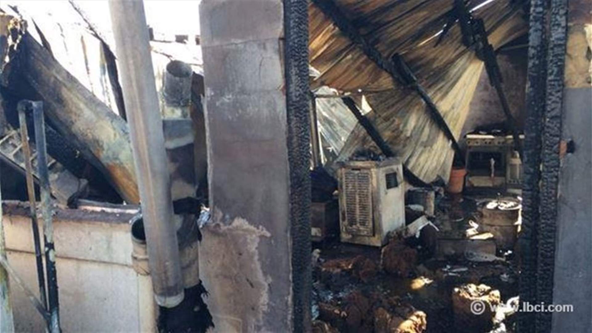 قتيل في انفجار خزان مازوت في بر الياس
