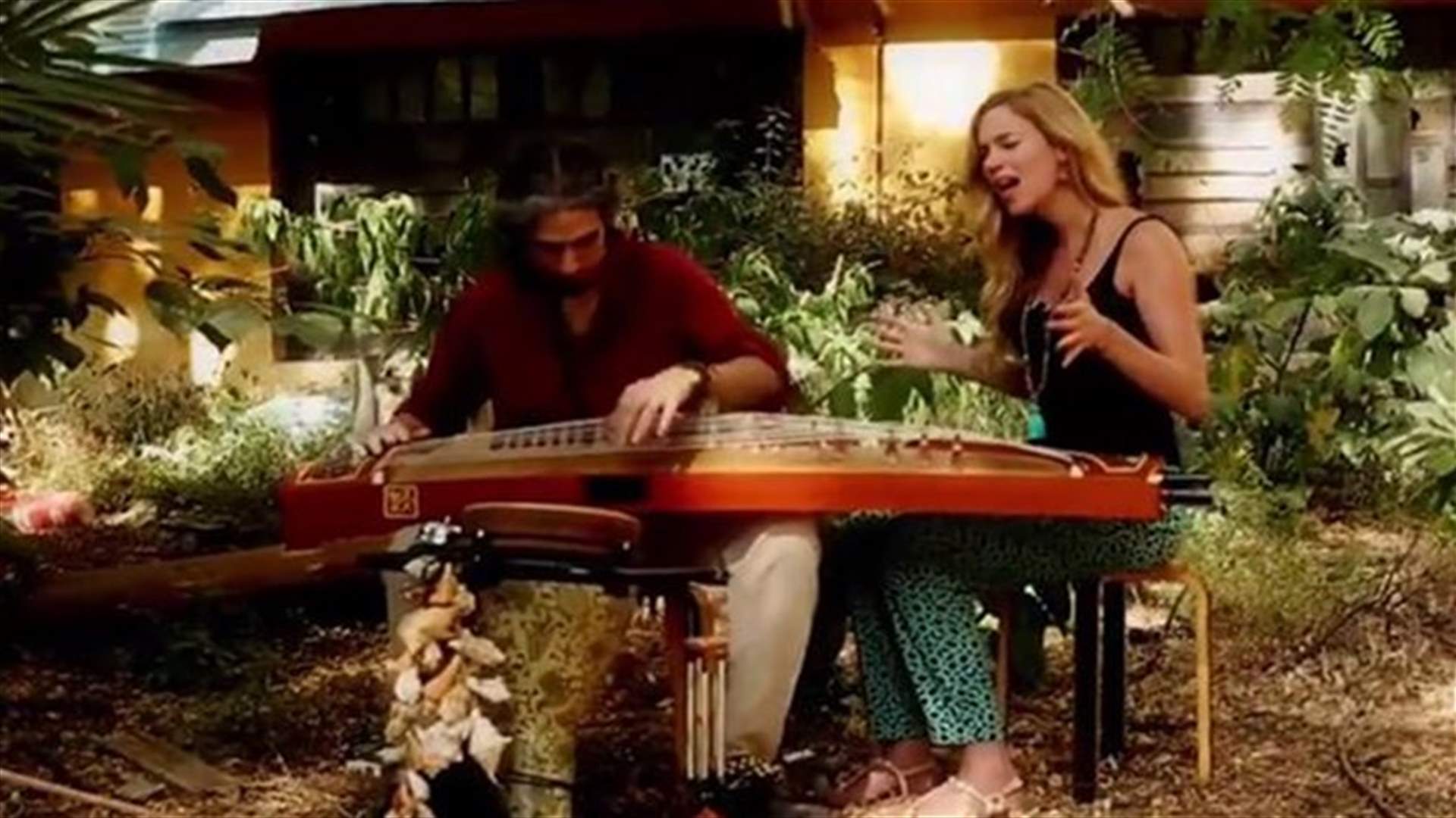 Joss Stone Jams With Lebanese Musician In Beiteddine