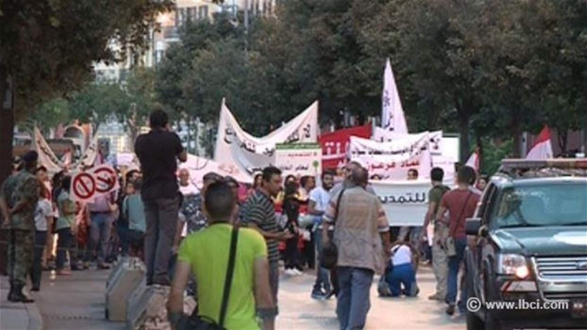 تحركان في ساحة رياض الصلح