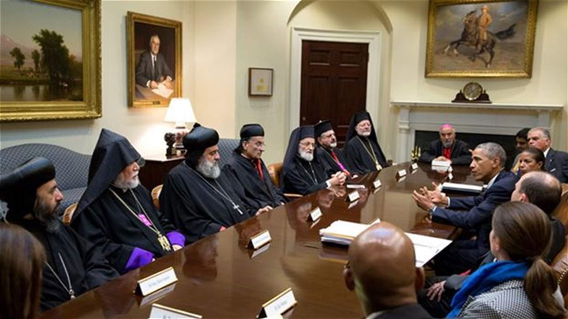 REPORT: Obama meets with Patriarchs of the East: agreement reached to reject violence and prejudice