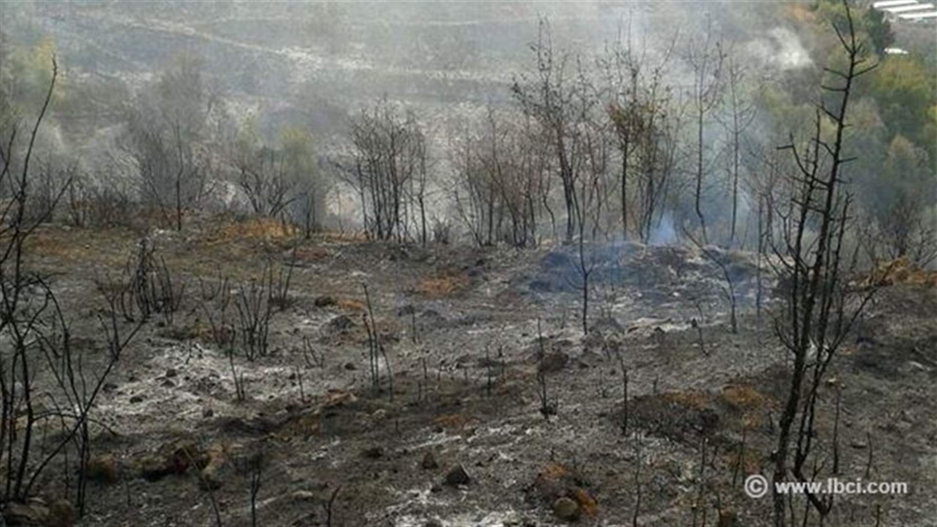 [PHOTOS] Huge fire breaks out in Akkar's Mechaha