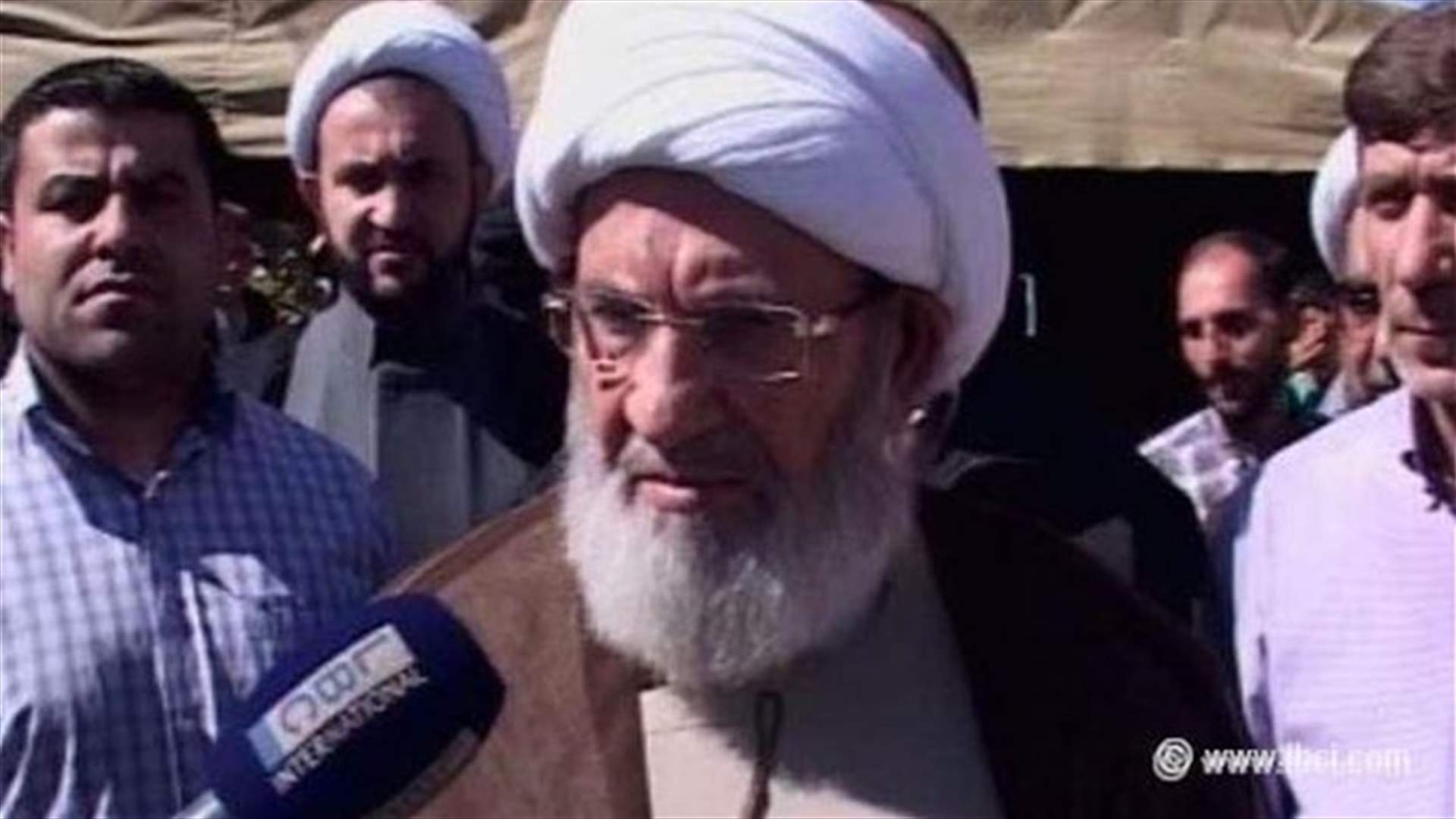 يزبك: الحوار والتلاقي كفيلان بتحصين الساحة الداخلية بوجه الارهاب