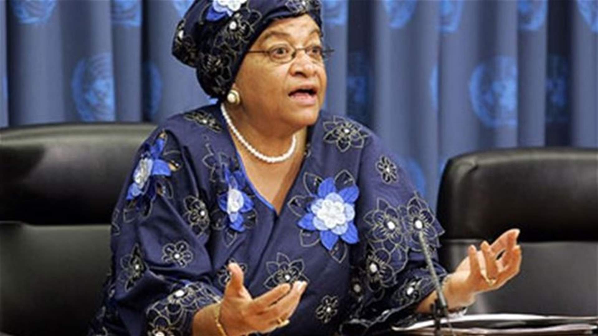 Liberian president appeals to Obama for US help to beat Ebola