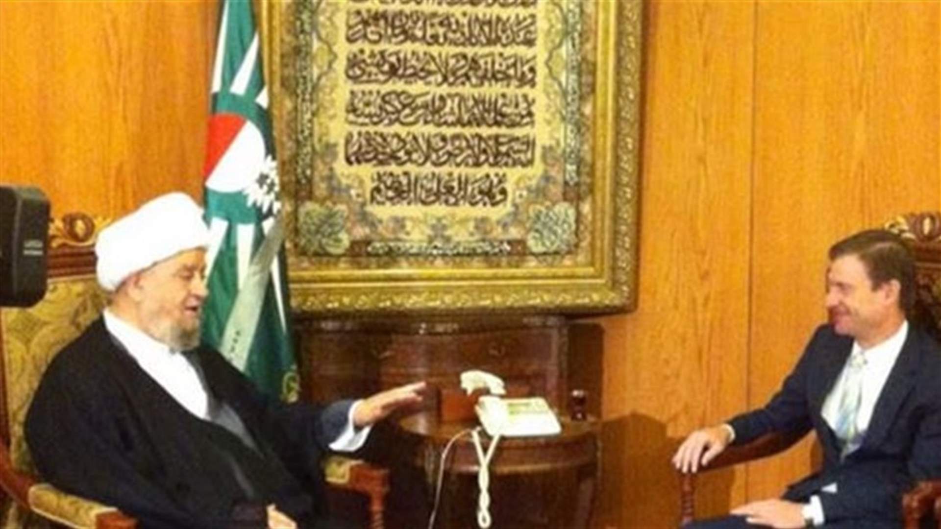 هيل زار قبلان:سنواصل الوقوف مع لبنان لمواجهة تمدد التهديدات عبر حدوده
