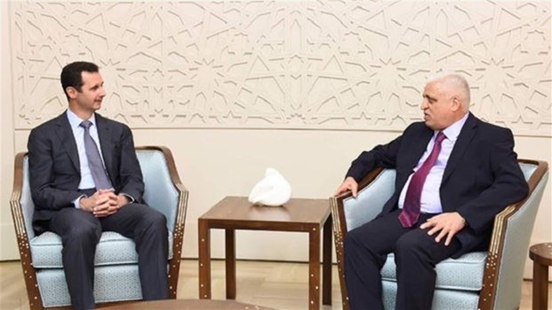 Iraqi official briefs Syria's Assad on campaign against Islamic State